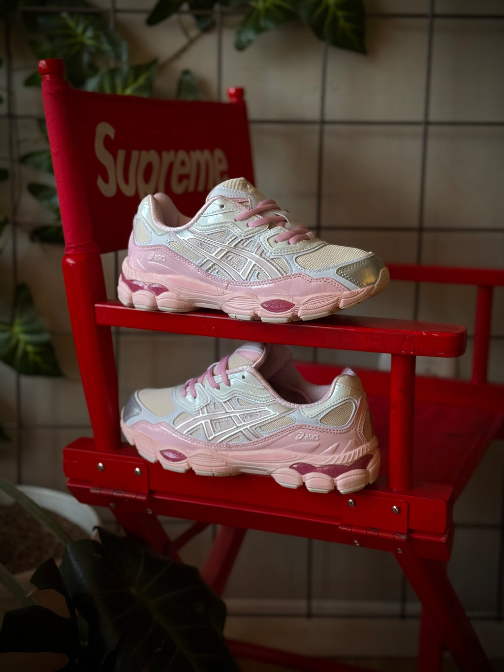 AsicsGel-NYC Pink Silver