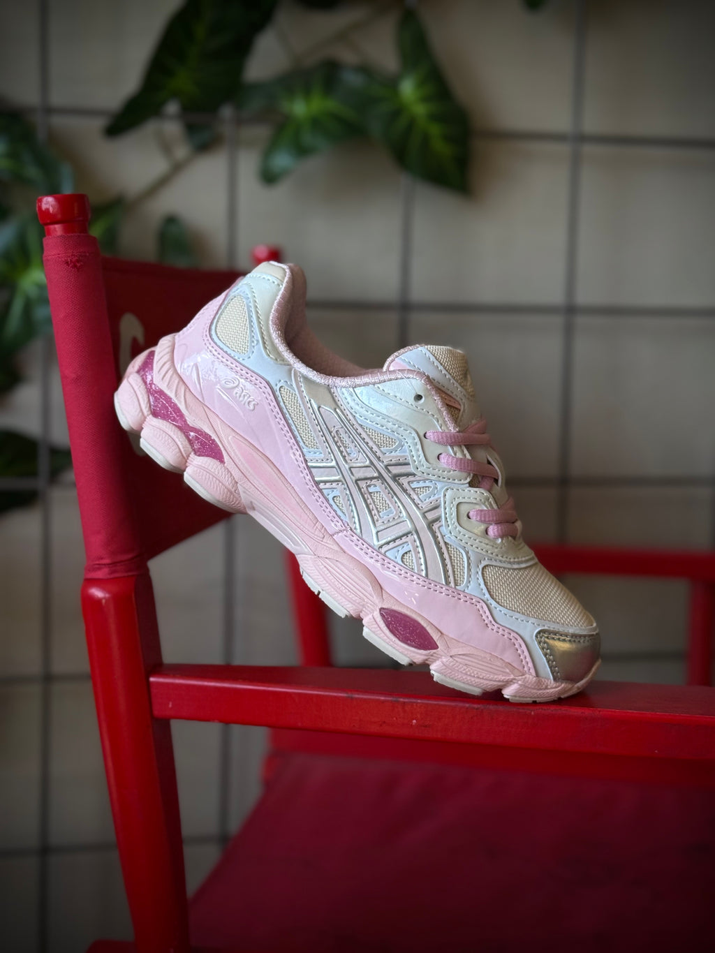AsicsGel-NYC Pink Silver
