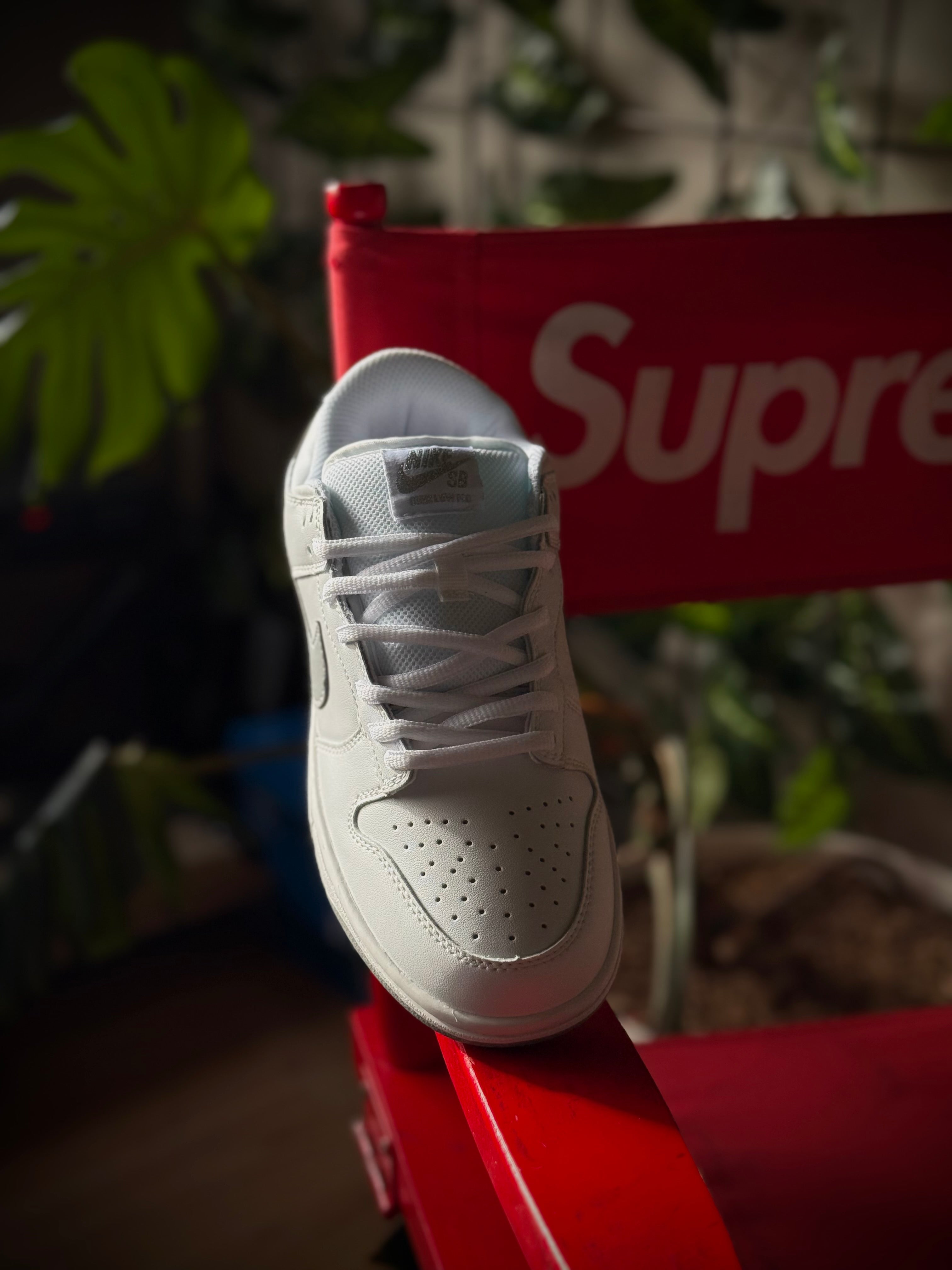 Nike Dunk Supreme 94 White Metallic