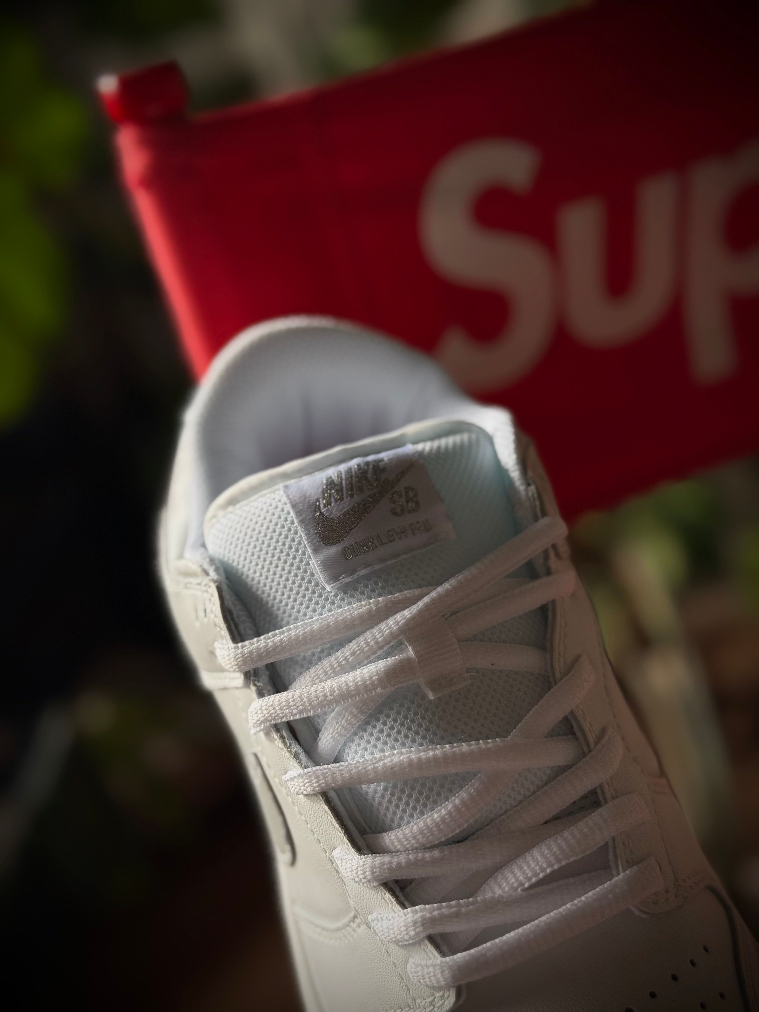 Nike Dunk Supreme 94 White Metallic