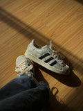 Adidas Super Star Beige Balck Star