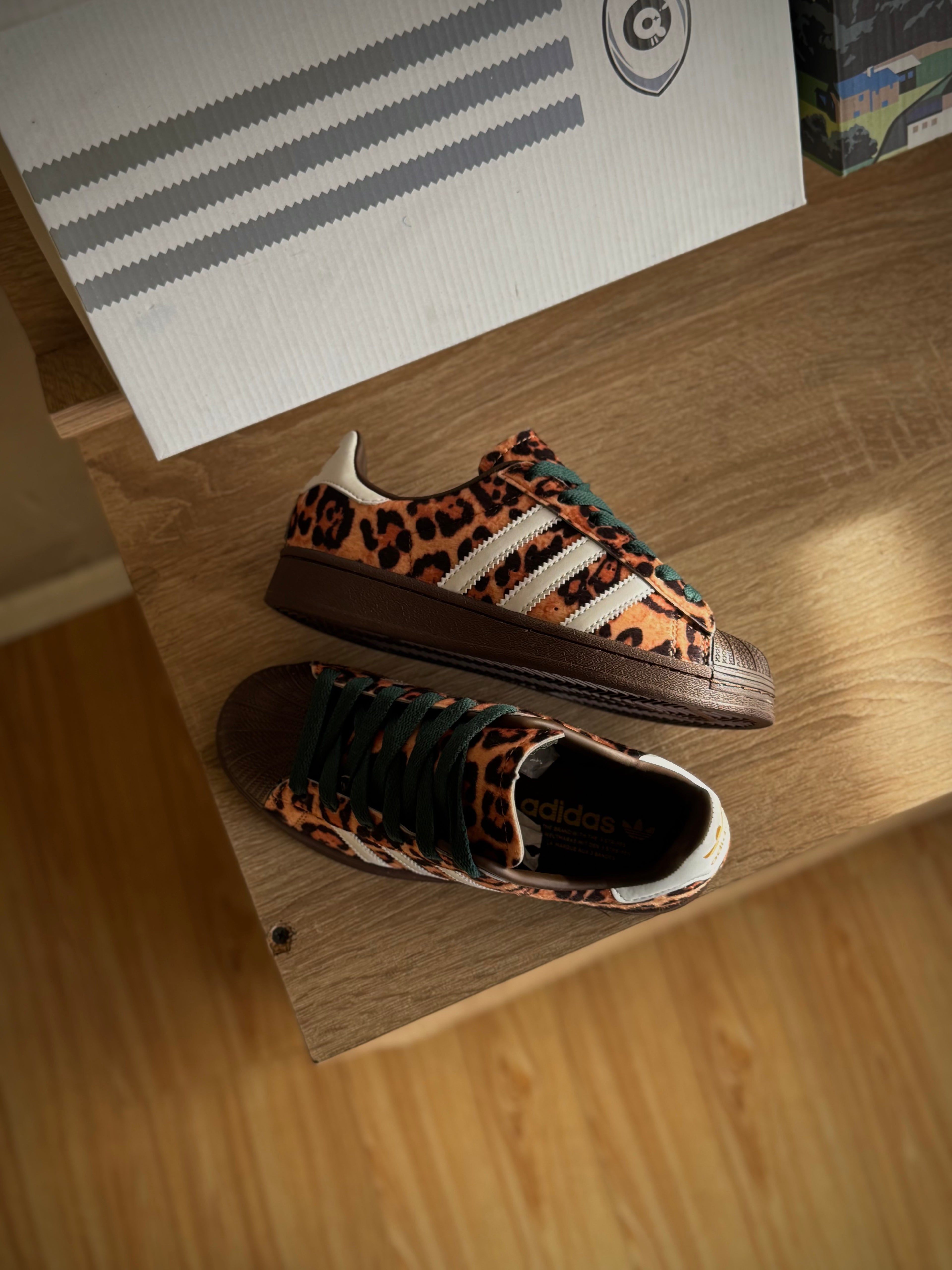 Adidas Super Star Animal Print