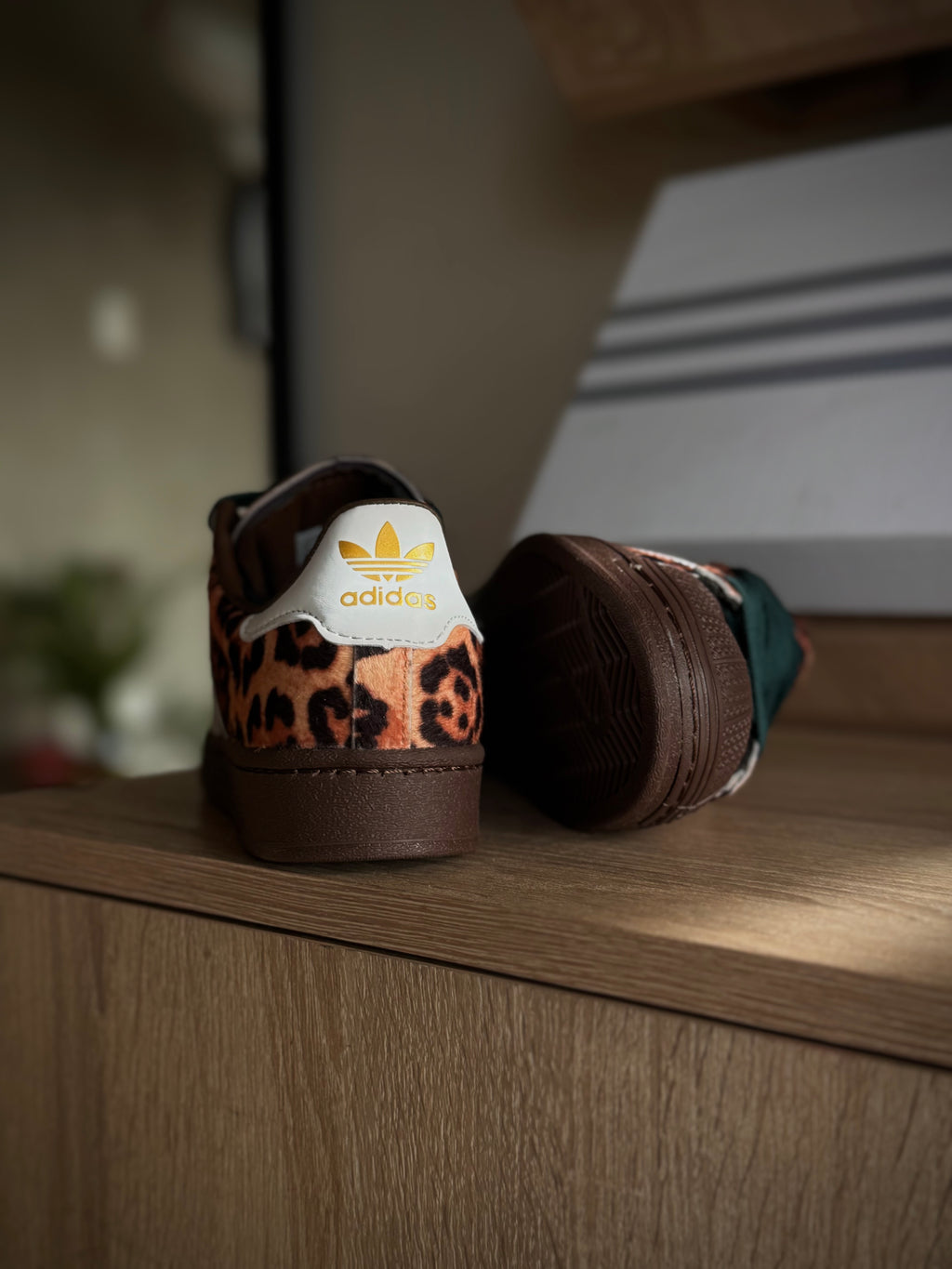 Adidas Super Star Animal Print