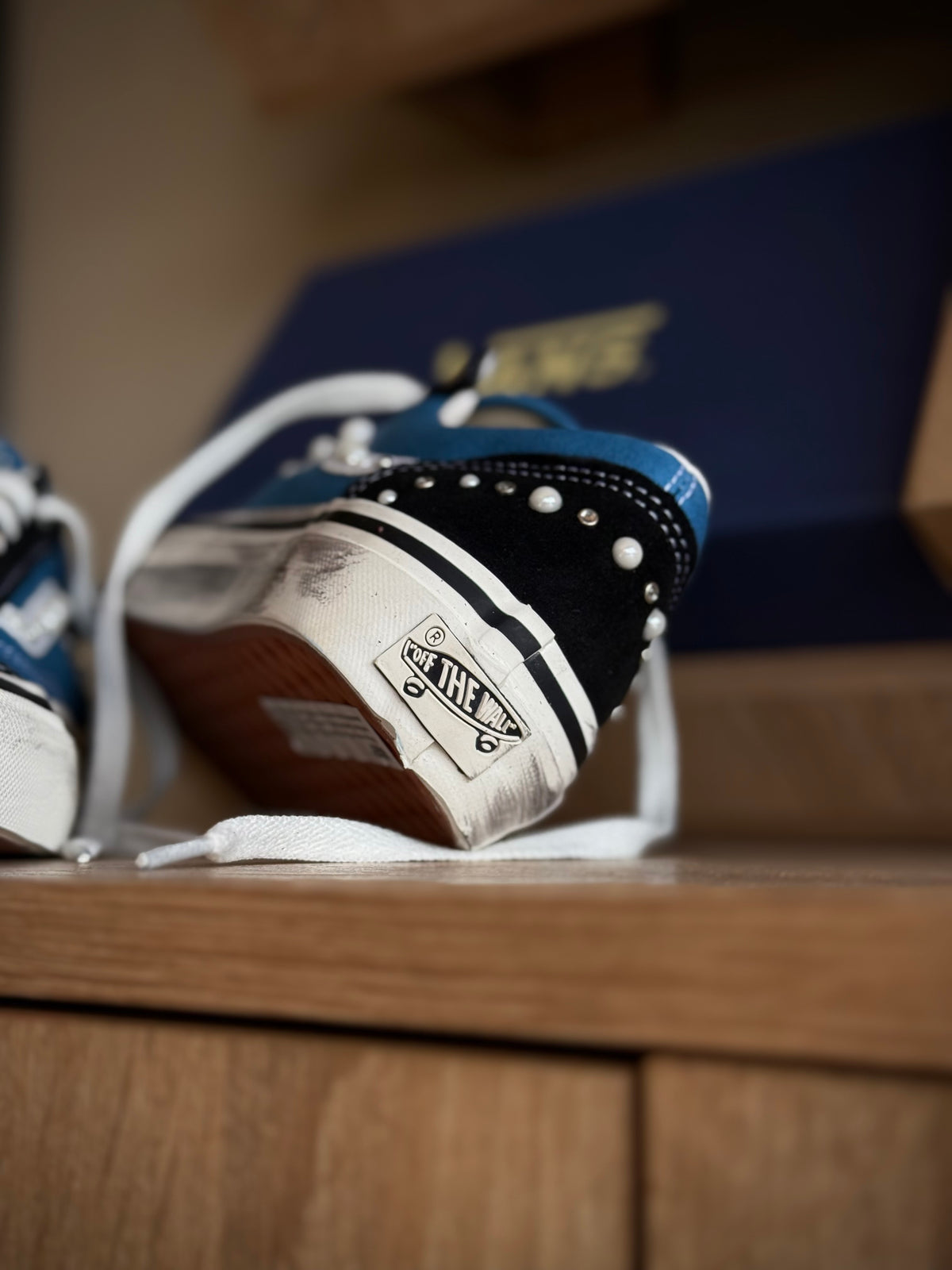 Vans Old Skool LX Pearlized Black Navy