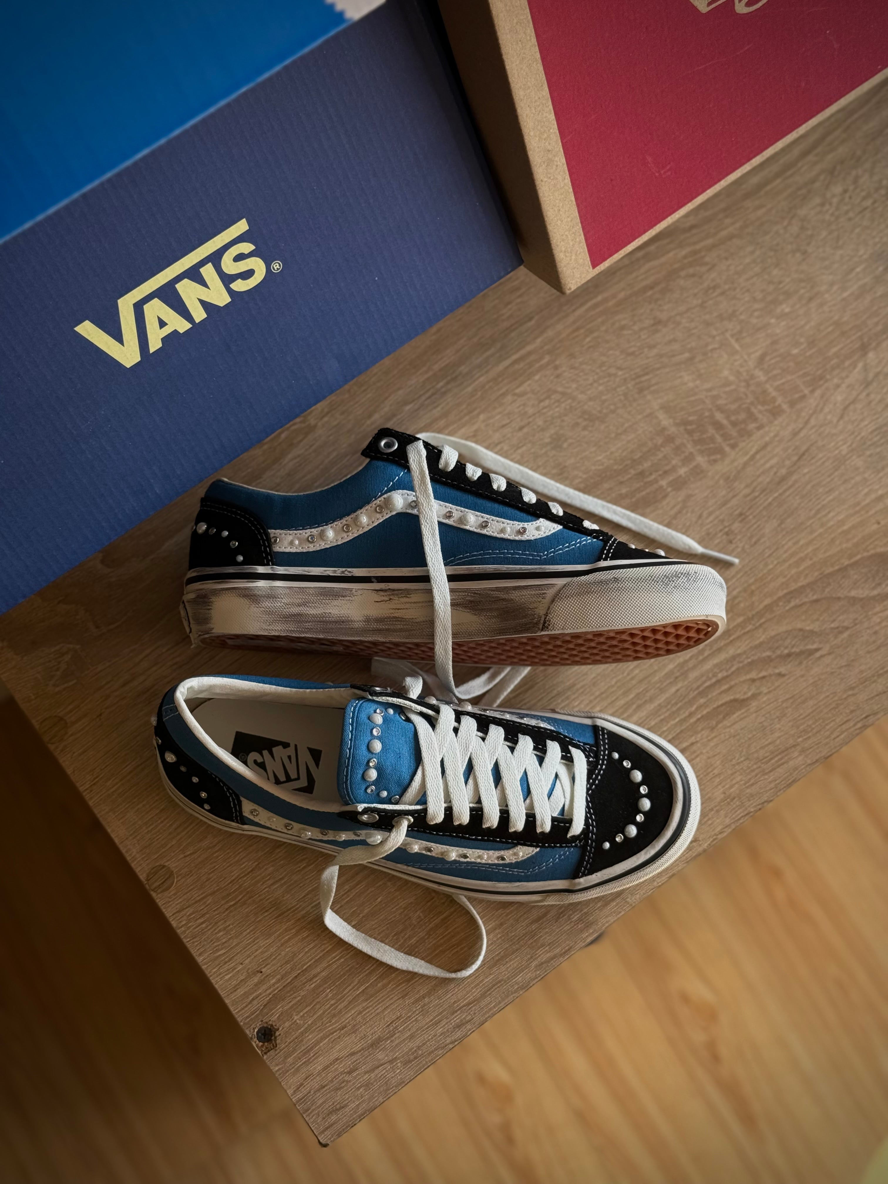 Vans Old Skool LX Pearlized Black Navy