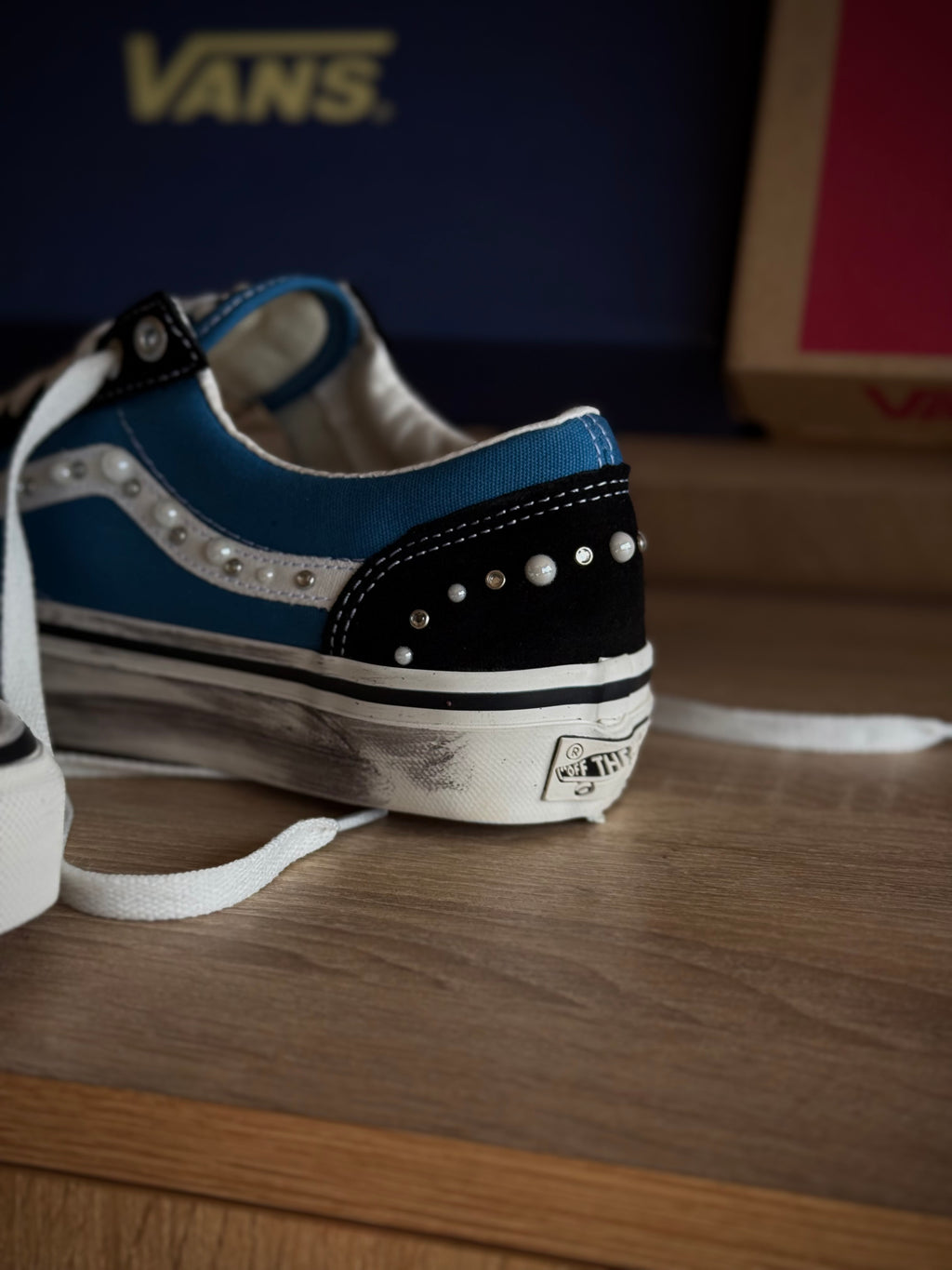 Vans Old Skool LX Pearlized Black Navy