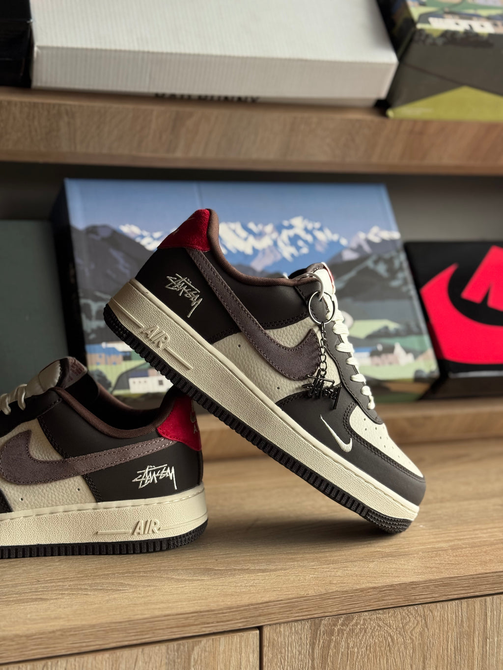 Nike Air Force One Custom Stussy