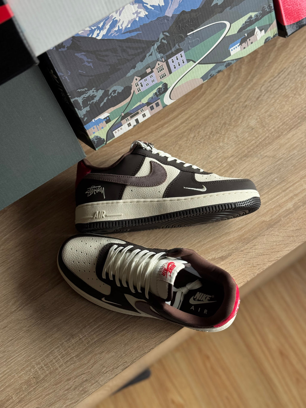 Nike Air Force One Custom Stussy