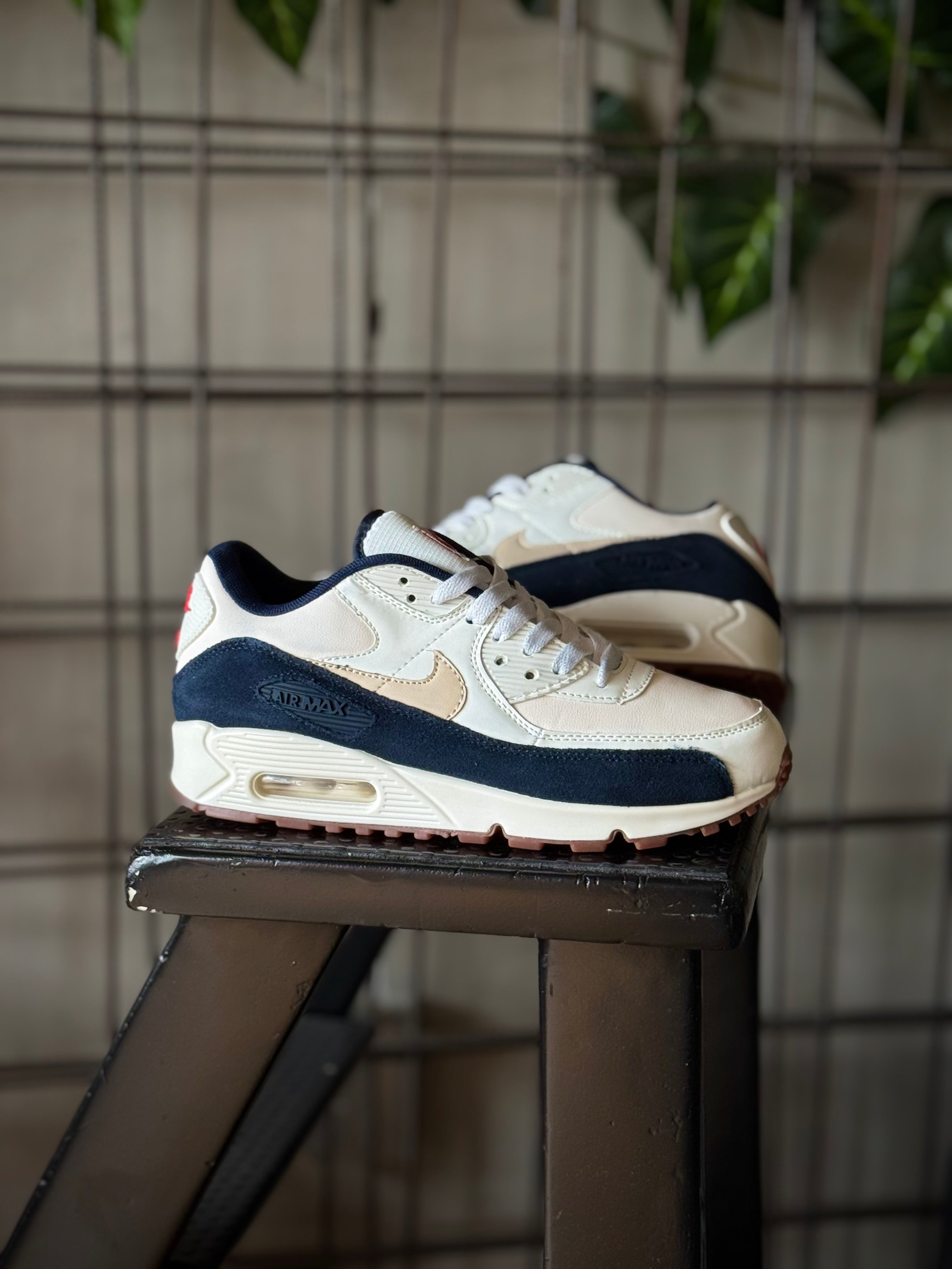 Nike Air Max 90 Pale Ivory/Thunder Blue