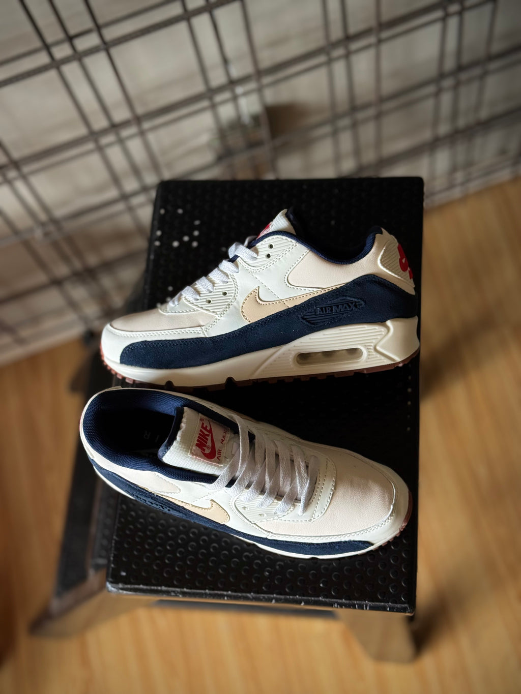 Nike Air Max 90 Pale Ivory/Thunder Blue