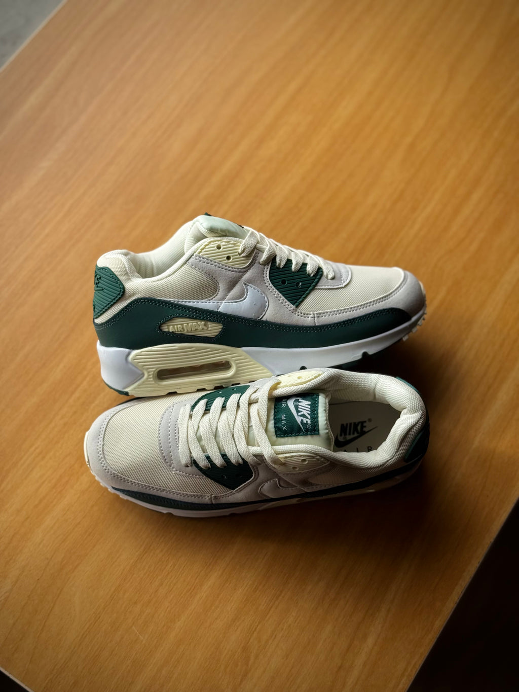 Nike Air Max 90 Sail/Vintage Green