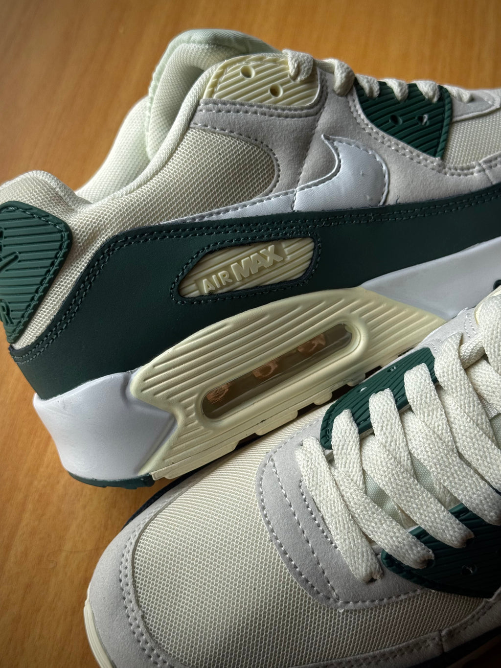 Nike Air Max 90 Sail/Vintage Green