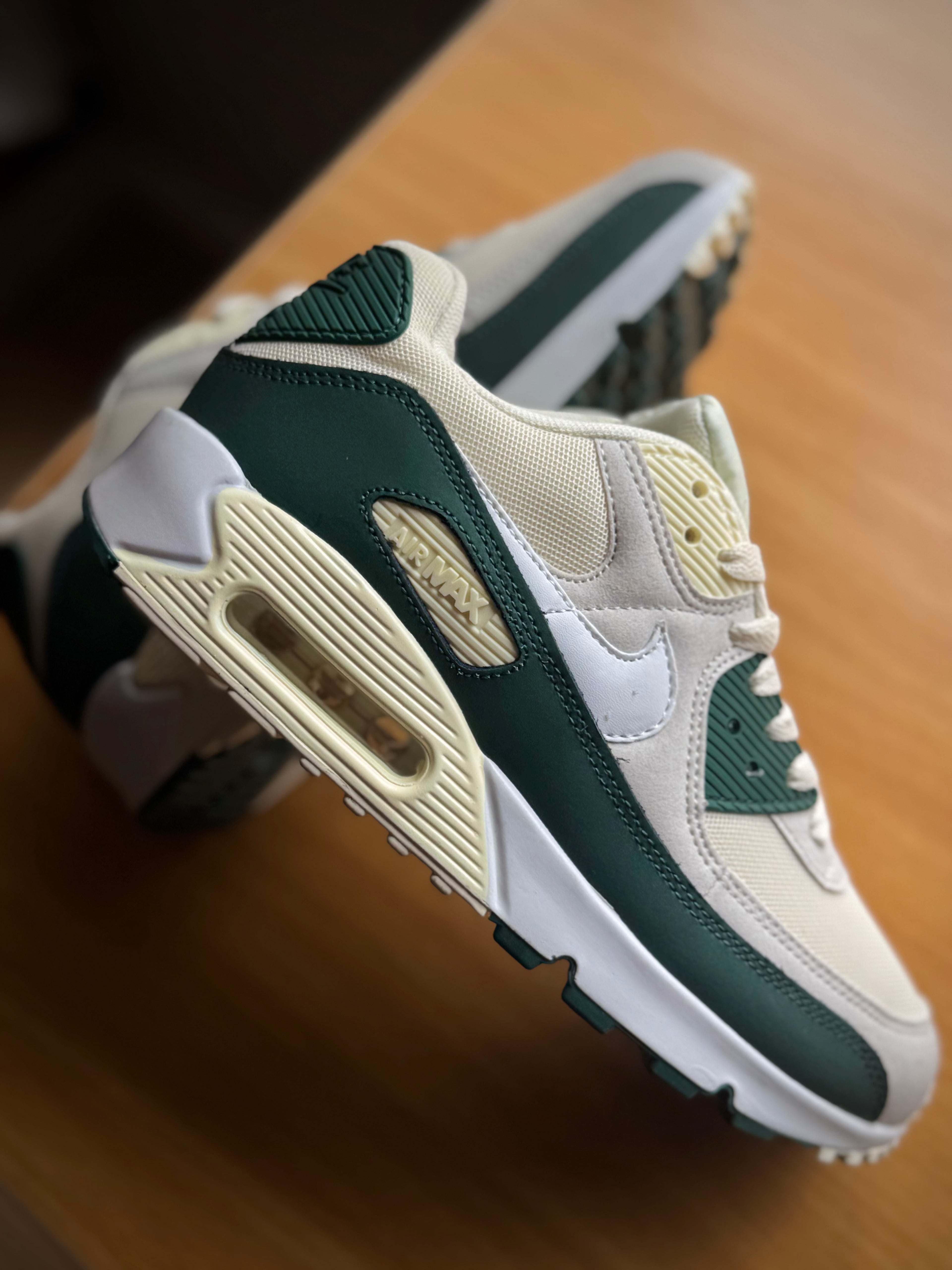 Nike Air Max 90 Sail/Vintage Green