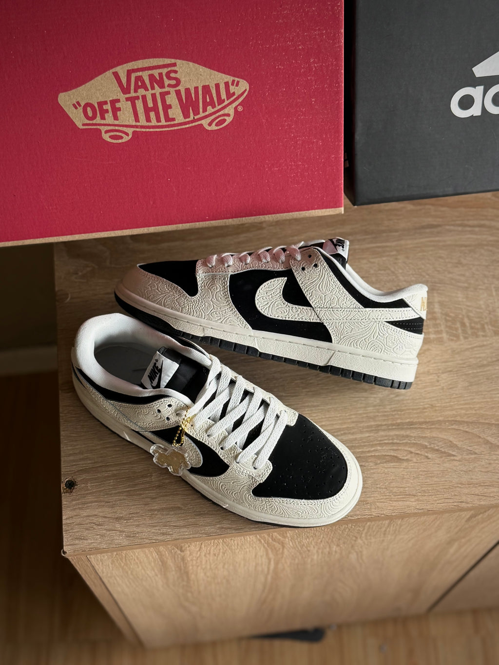 Nike Dunk Low Embossed Black Sail