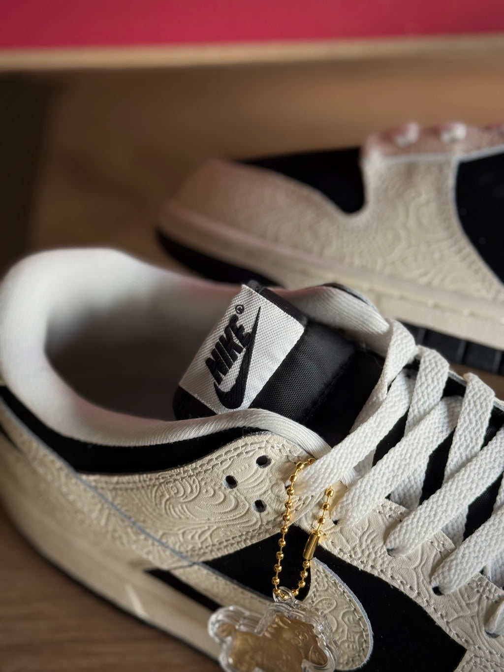 Nike Dunk Low Embossed Black Sail