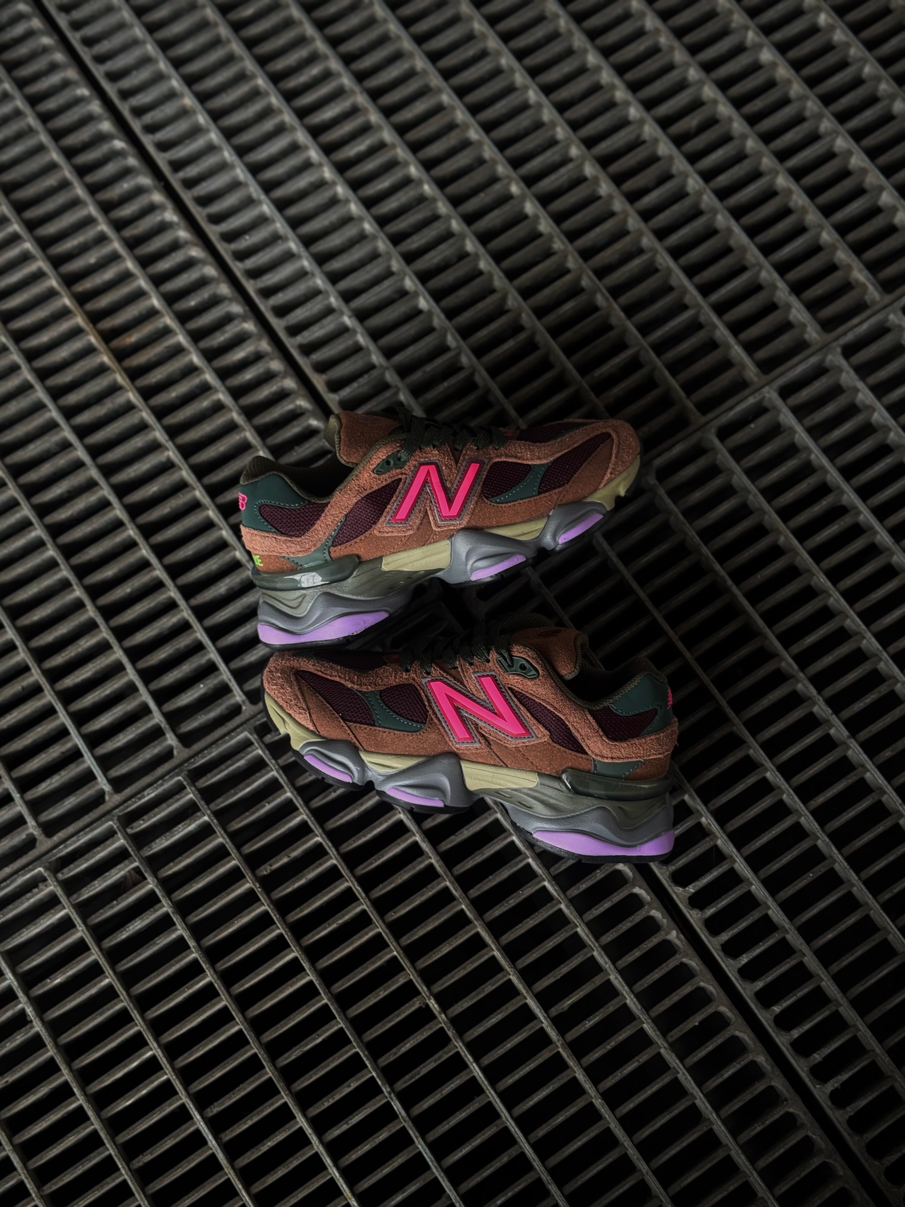 New Balance 9060 Rich Oak Burgundy