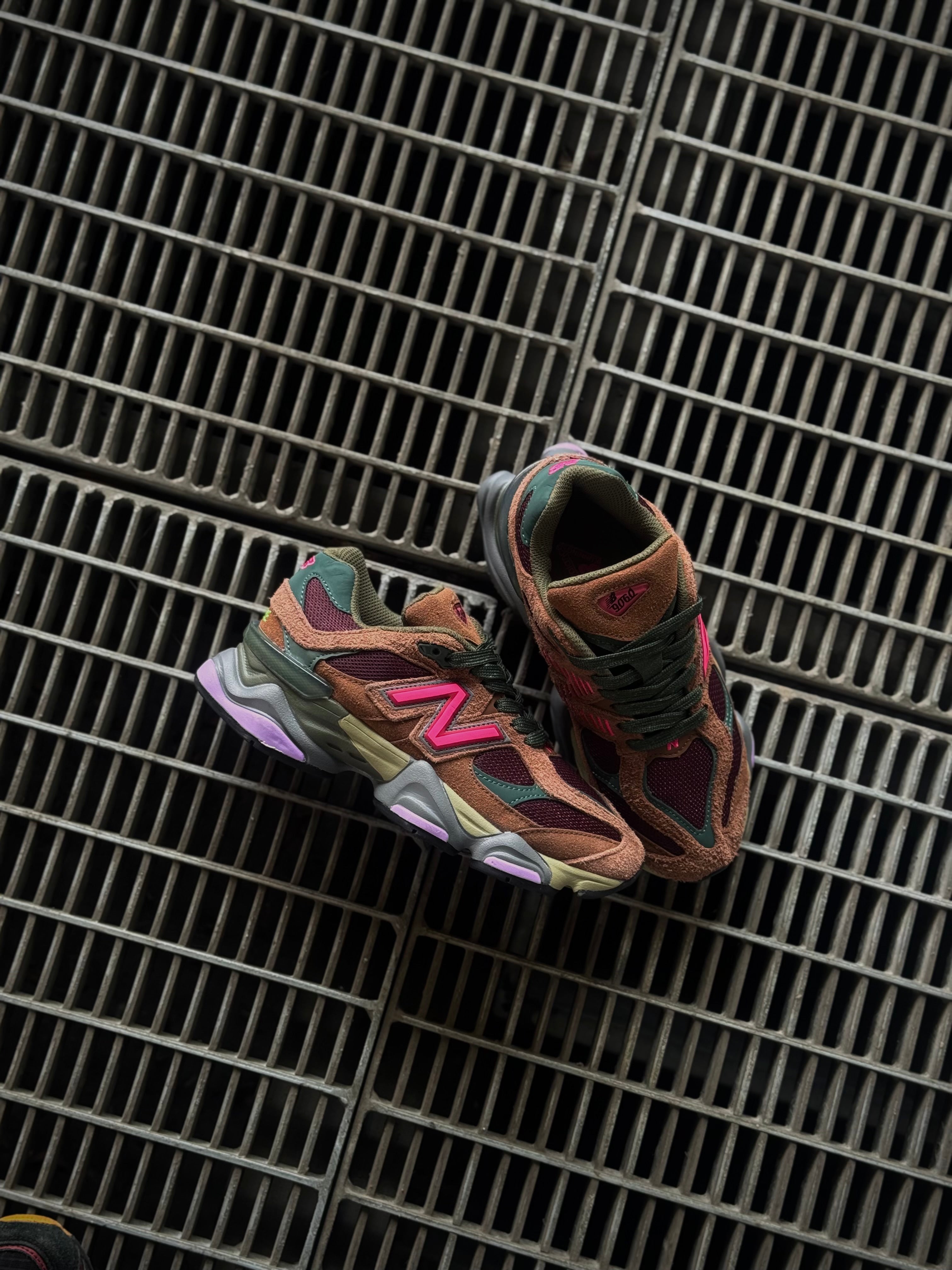 New Balance 9060 Rich Oak Burgundy