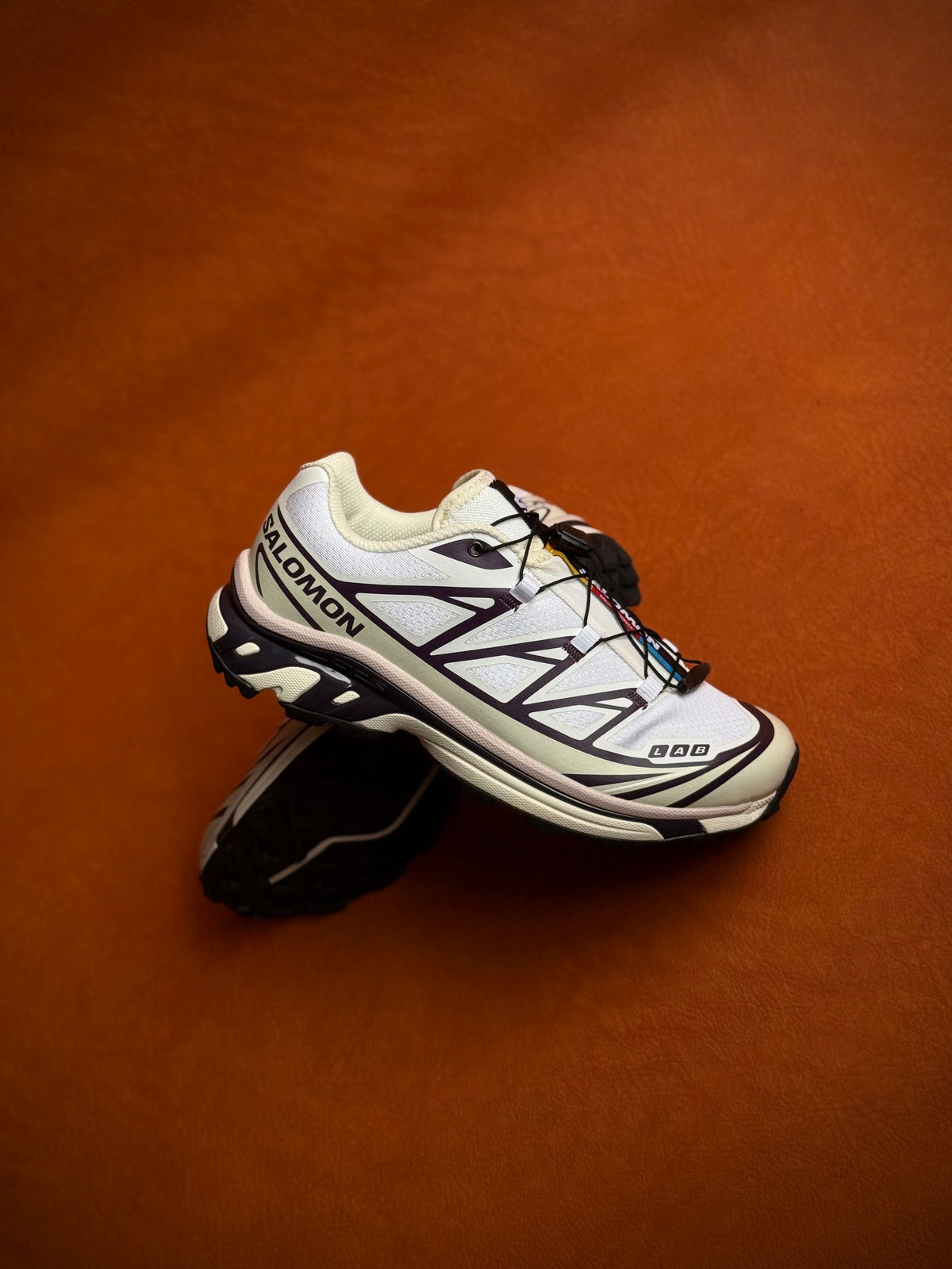 Salomon XT-6 White Vanilla Ice Plum