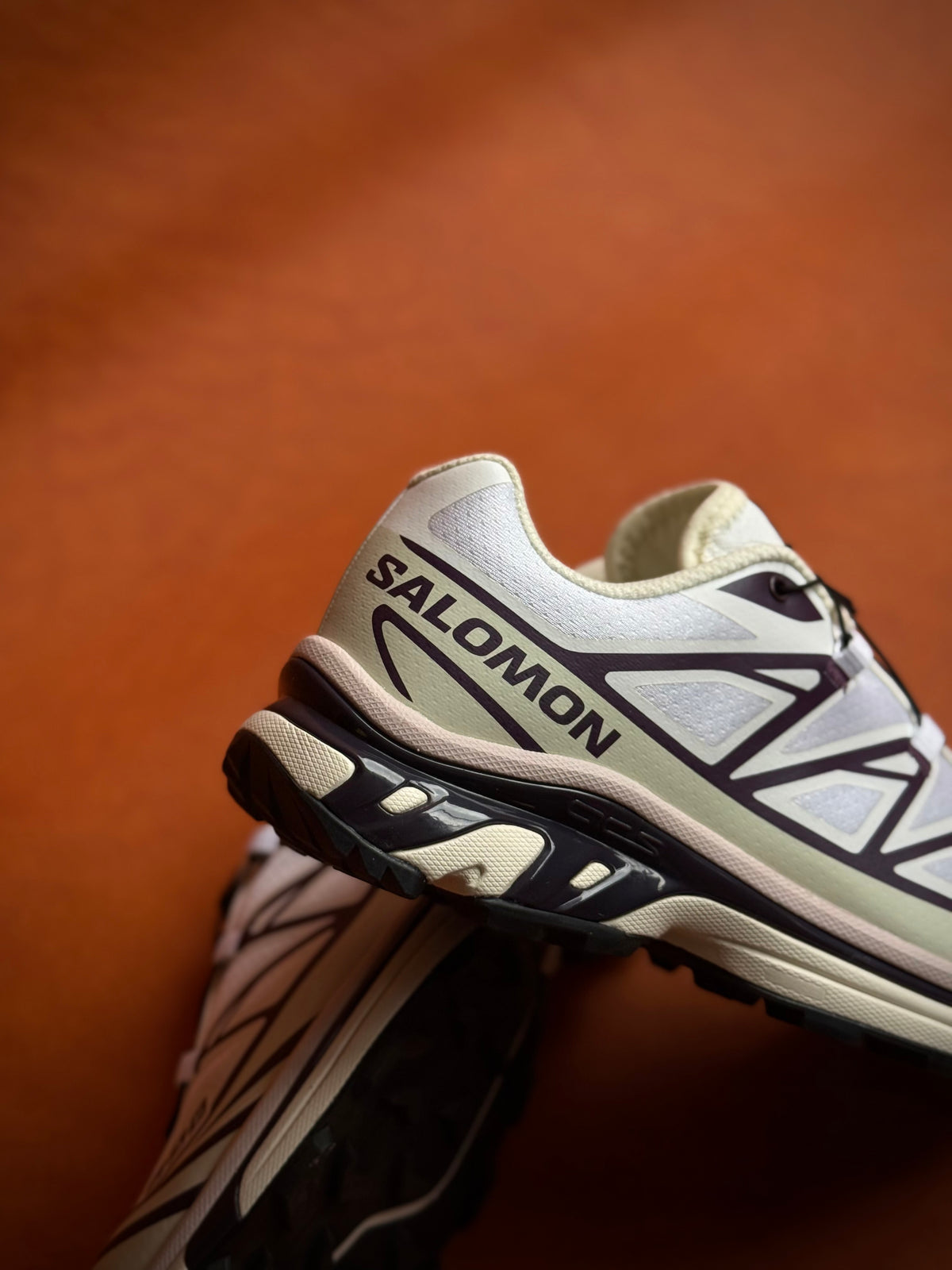 Salomon XT-6 White Vanilla Ice Plum