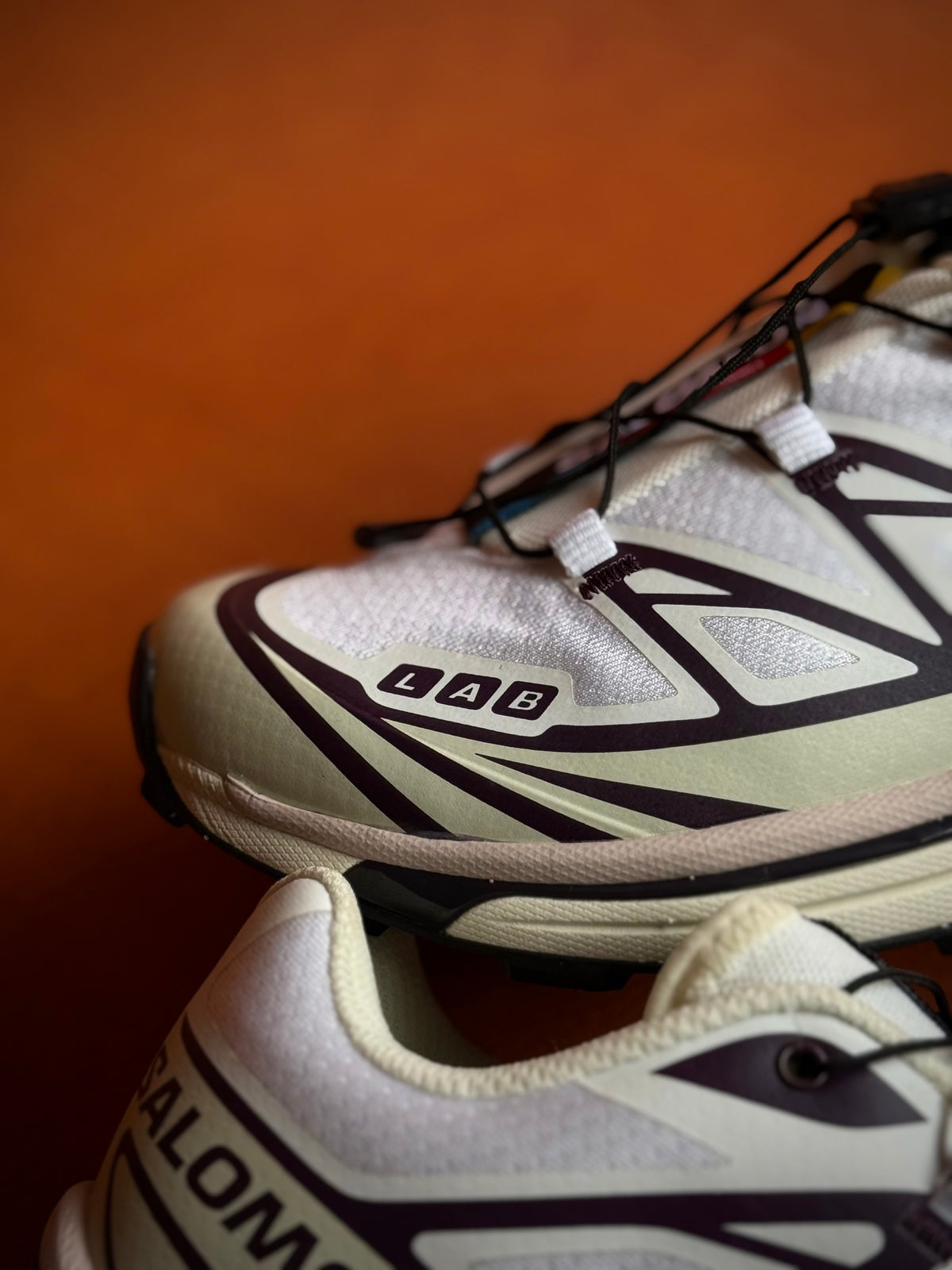 Salomon XT-6 White Vanilla Ice Plum