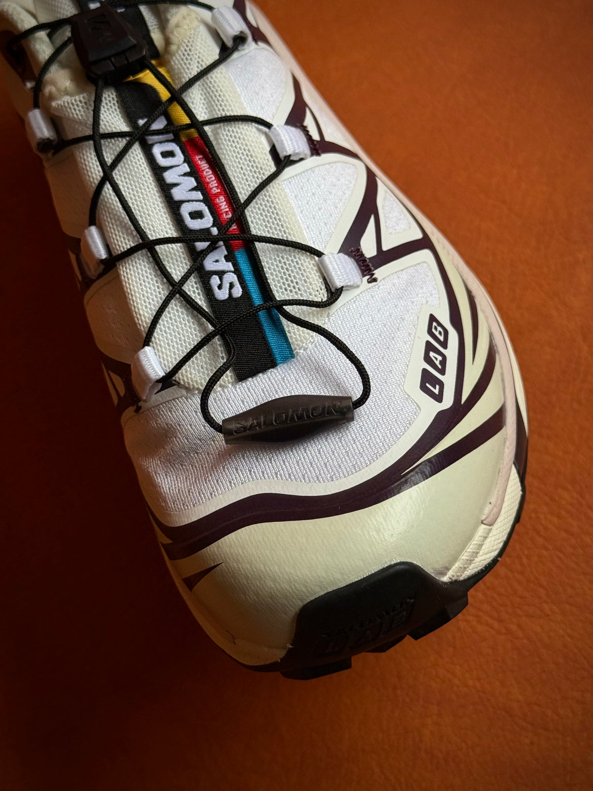 Salomon XT-6 White Vanilla Ice Plum