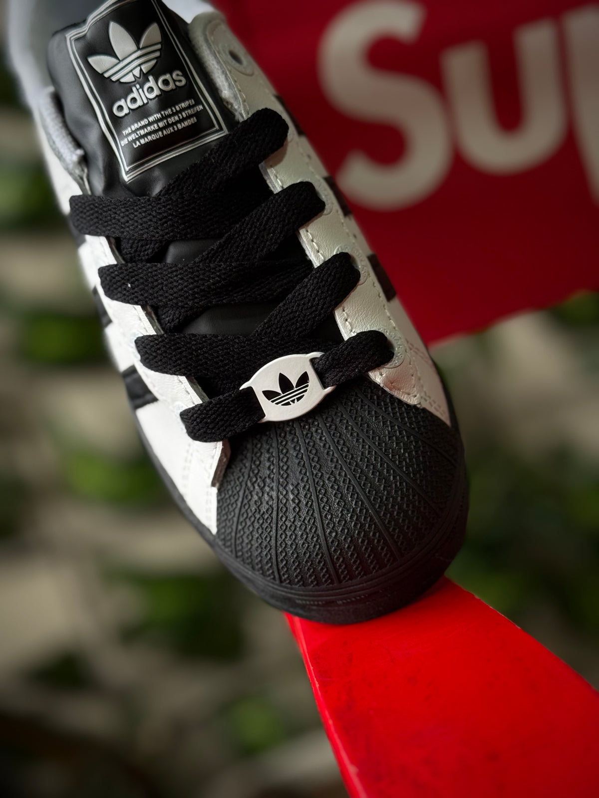 Adidas Superstar White Black