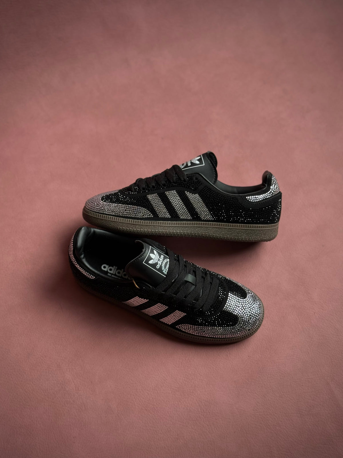 Samba OG Rhinestone Black Silver