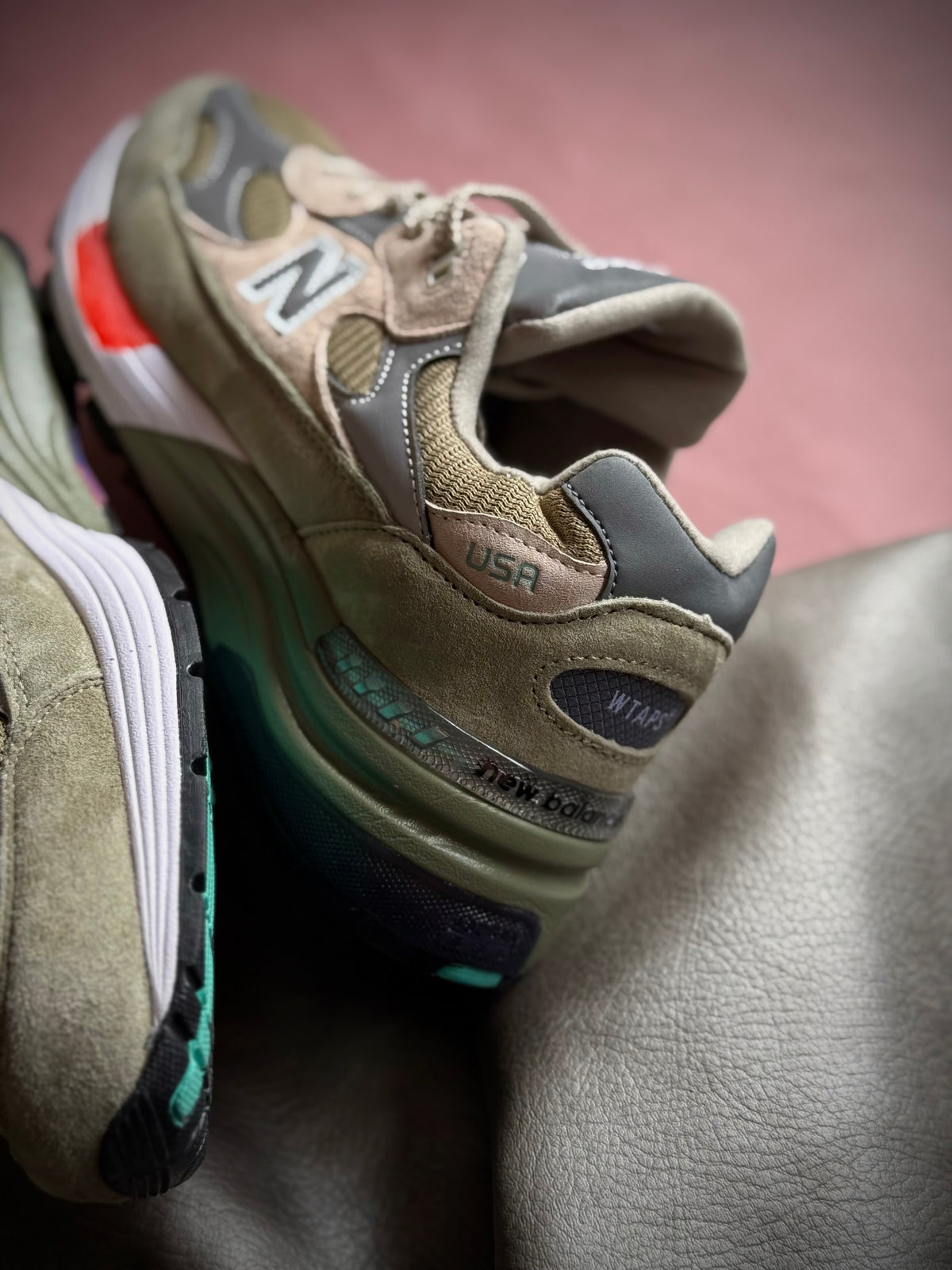 WTAPS x New Balance 992 Olive Drab