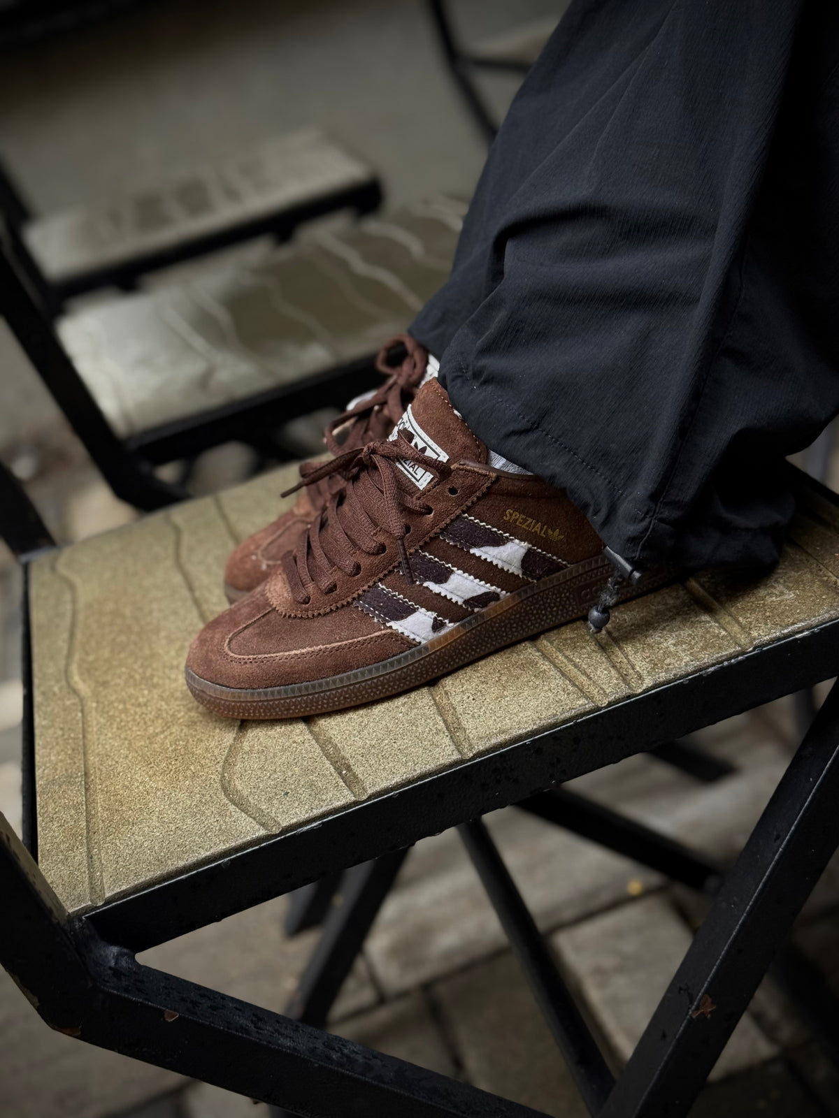 Adidas Handball Spezial  Cow Stripes Brown