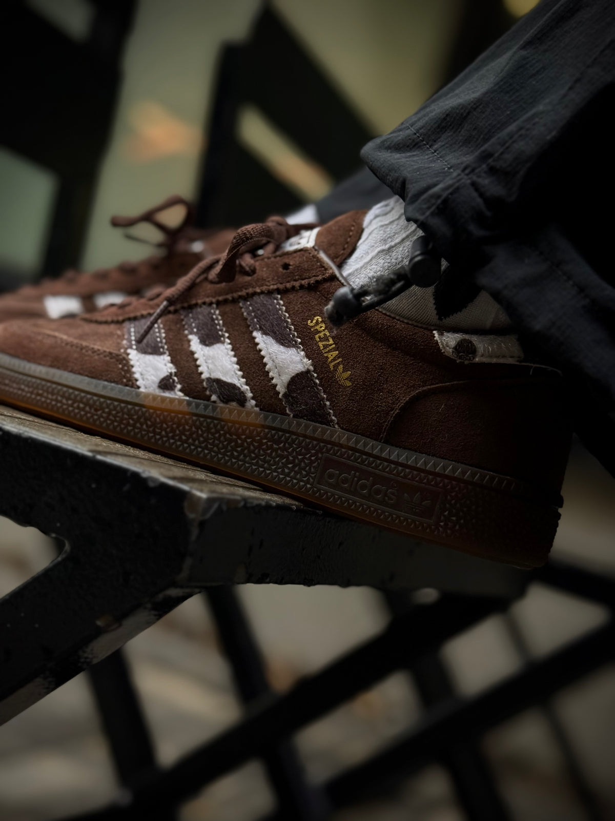 Adidas Handball Spezial  Cow Stripes Brown