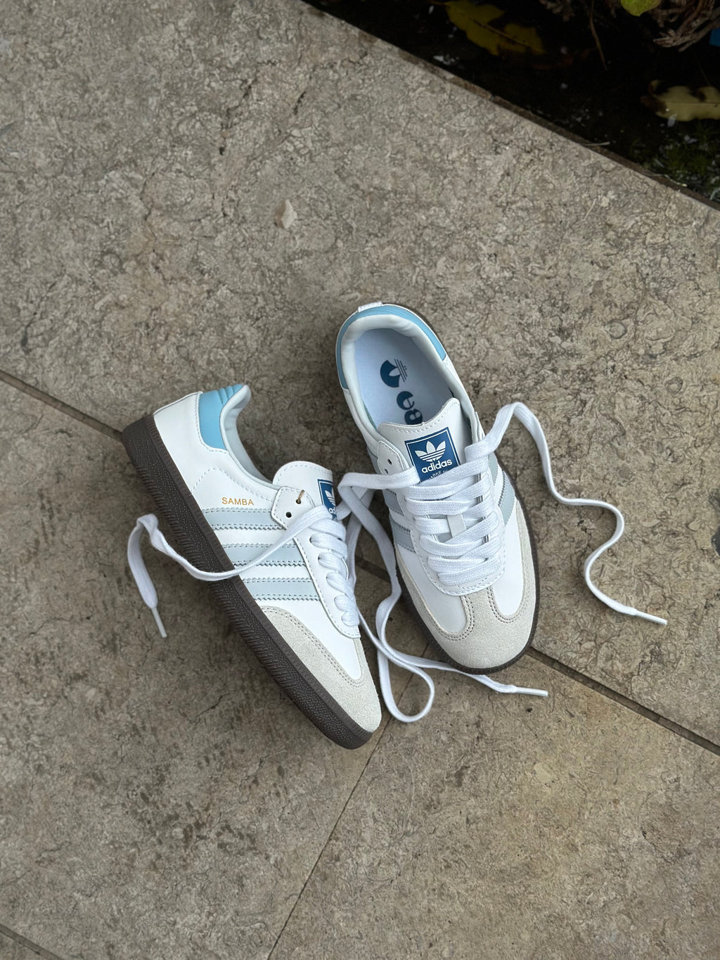 Adidas Samba Baby Blue