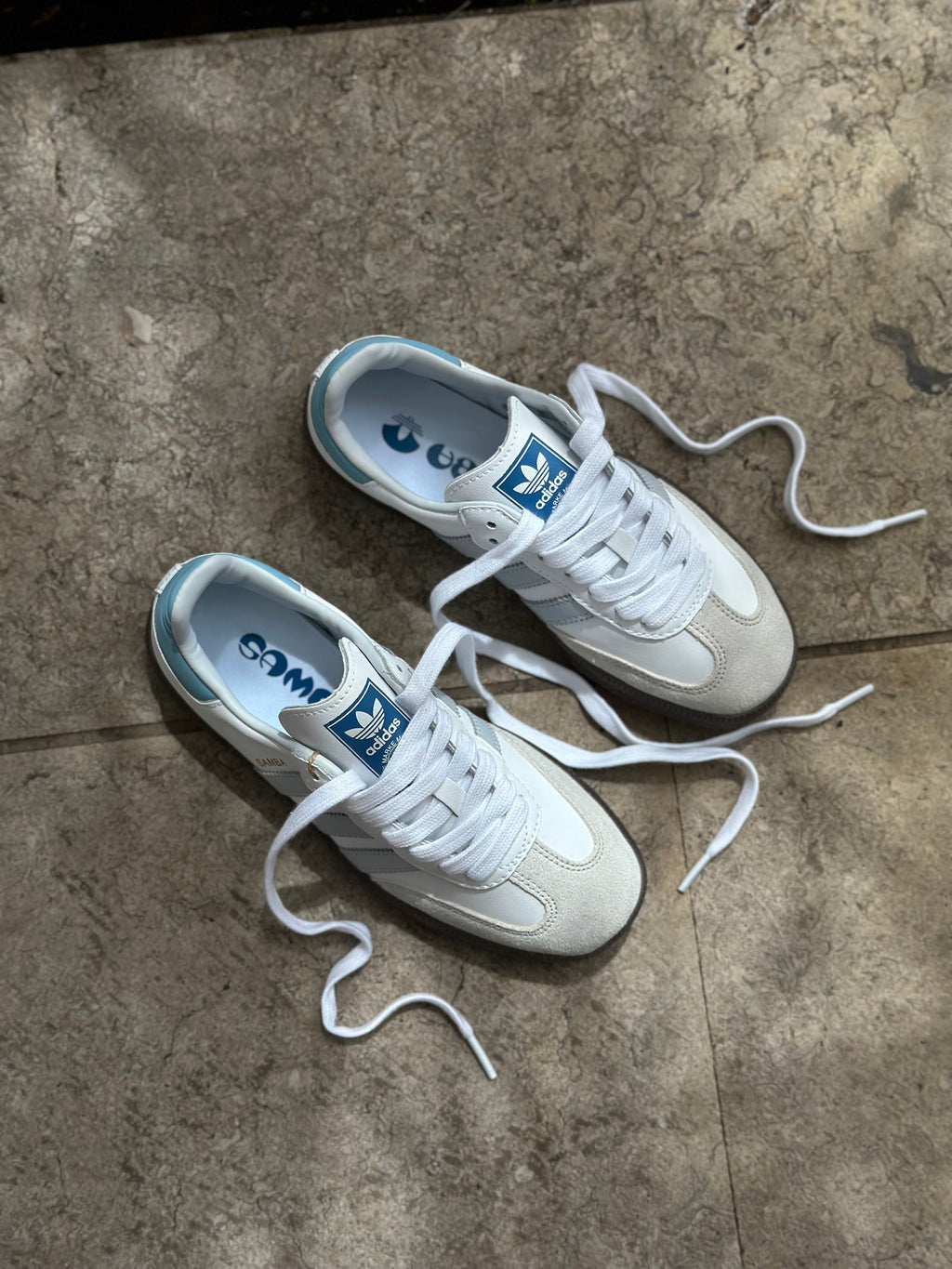 Adidas Samba Baby Blue