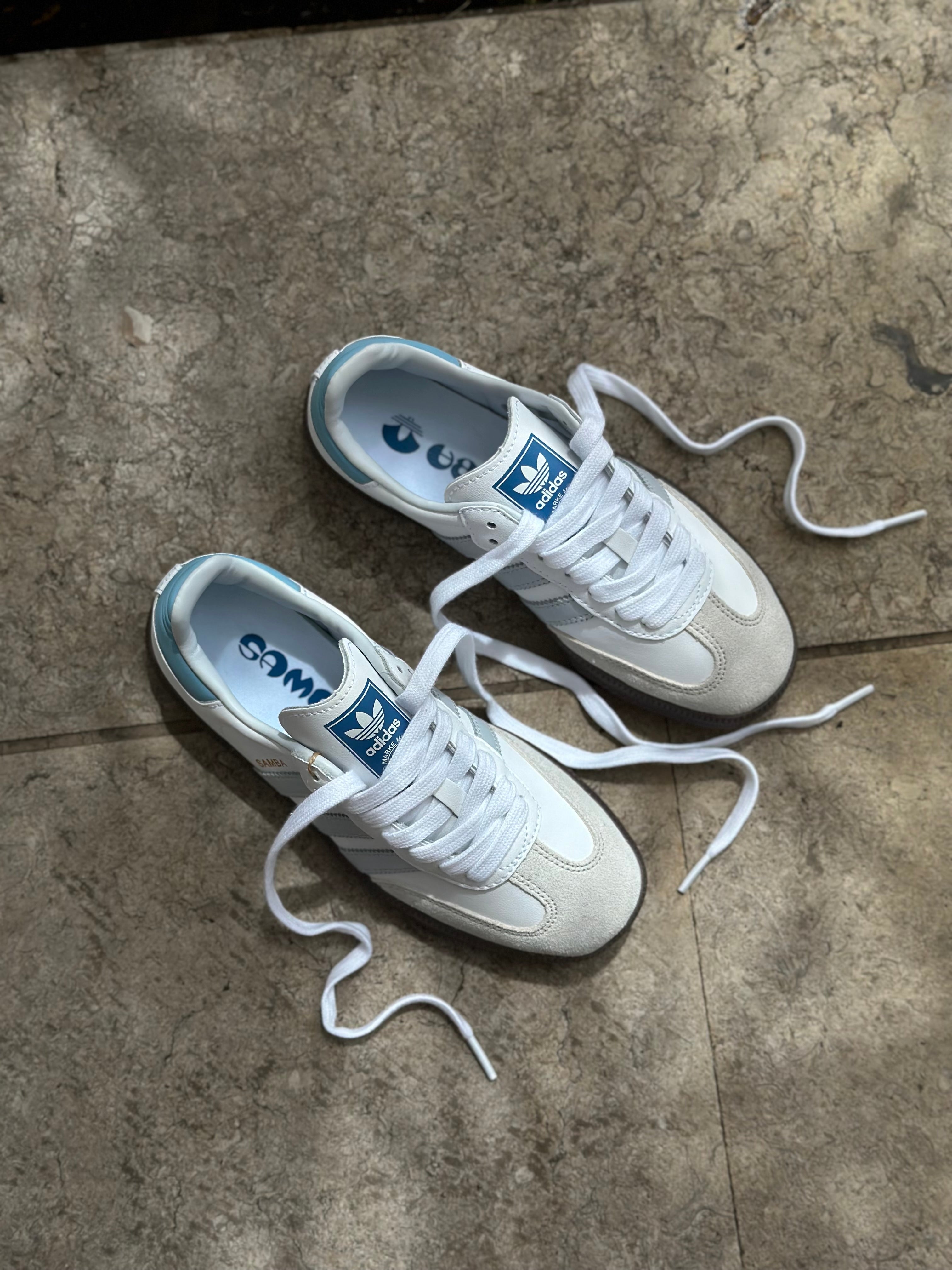 Adidas Samba Baby Blue