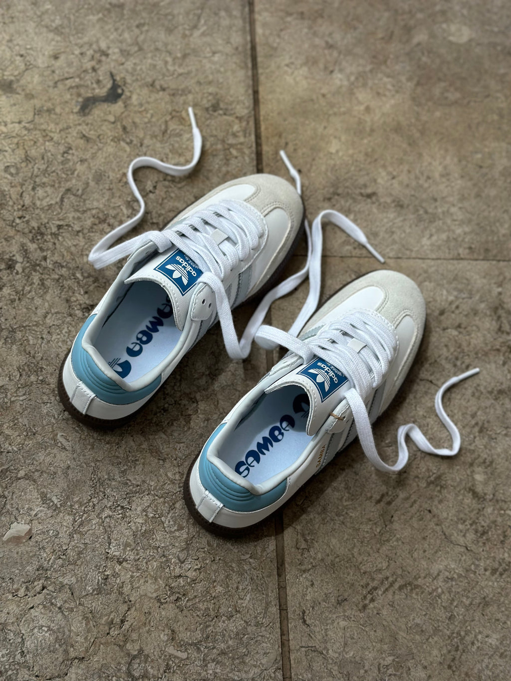 Adidas Samba Baby Blue