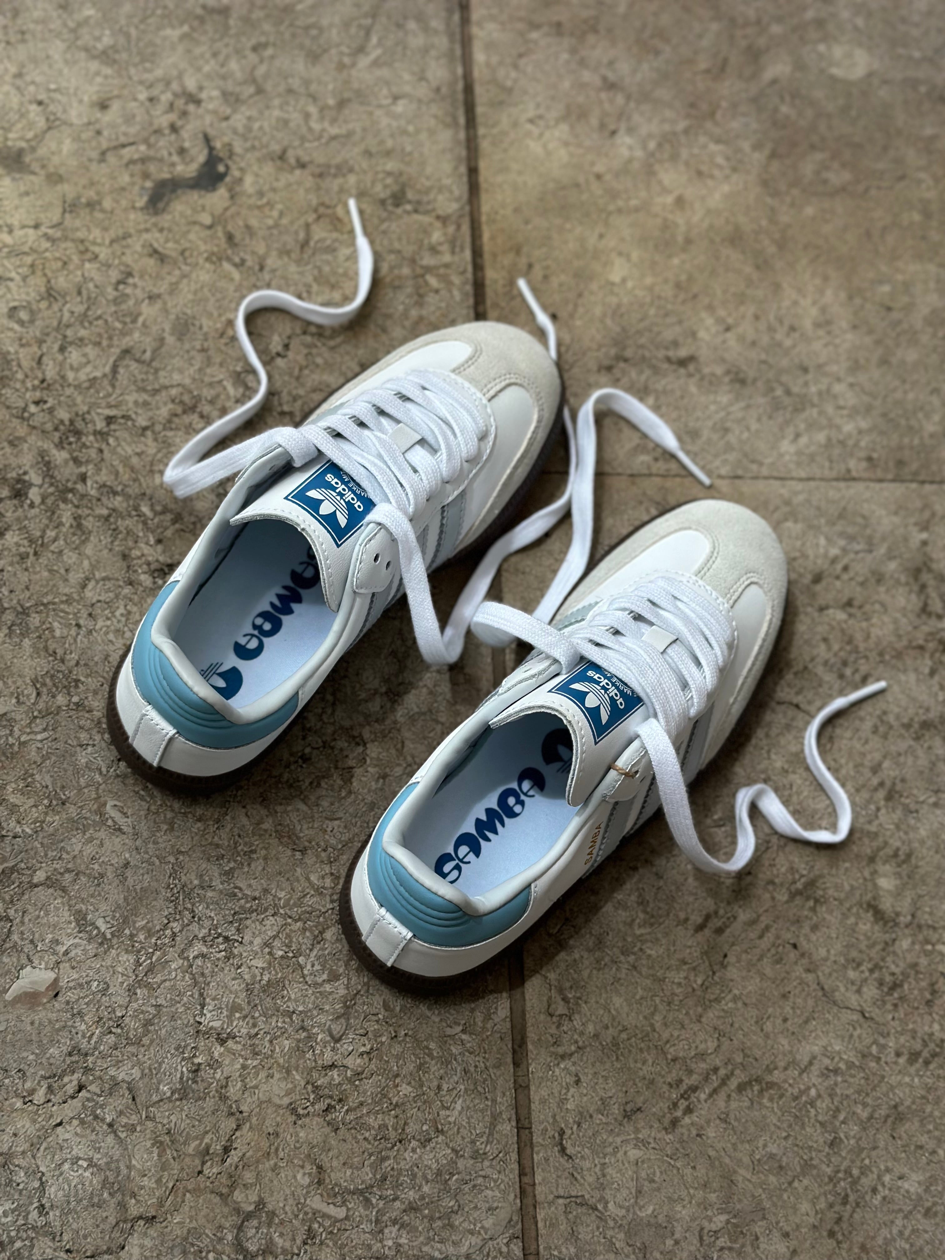 Adidas Samba Baby Blue