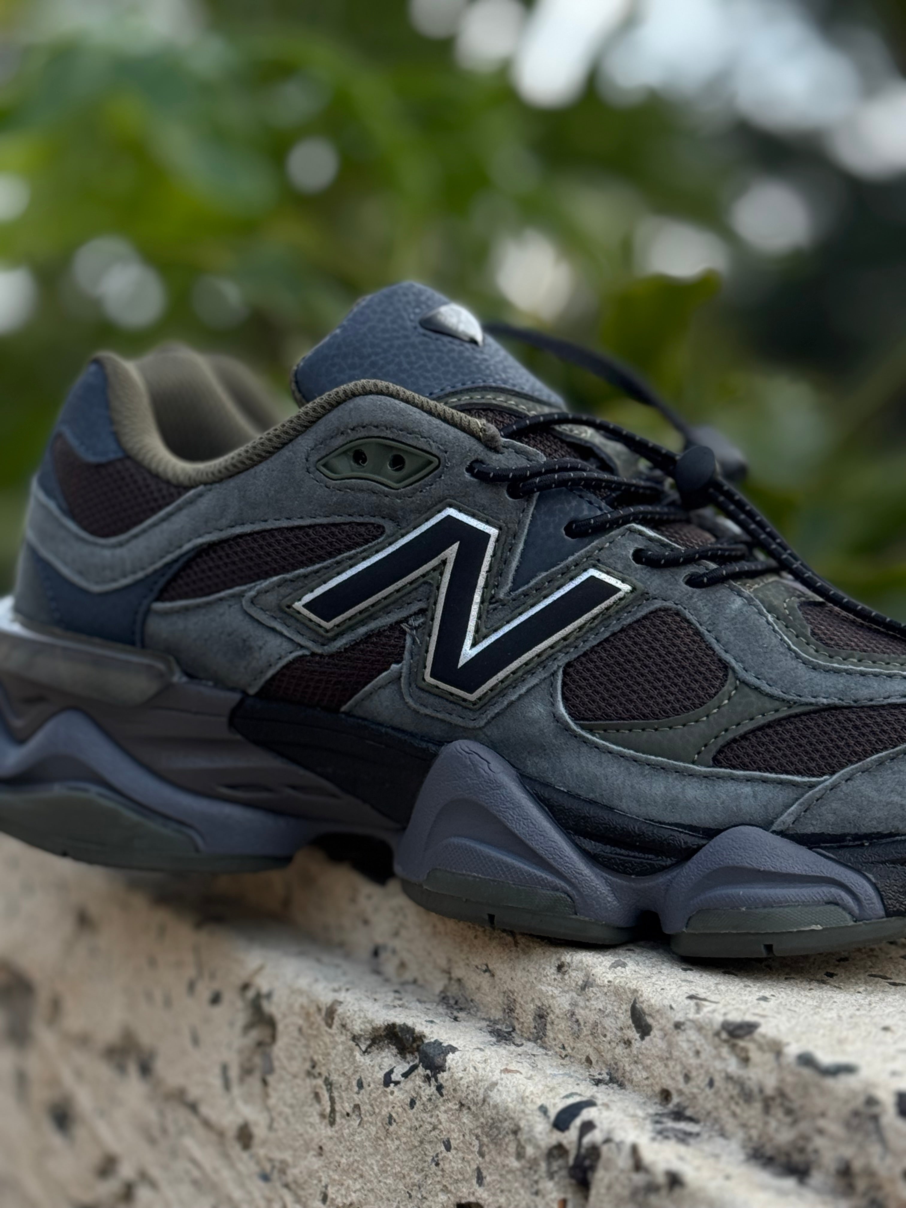 New Balance 9060 Blacktop Dark Moss Black