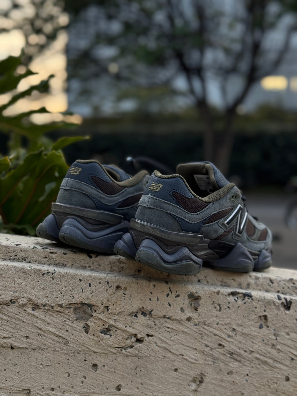 New Balance 9060 Blacktop Dark Moss Black