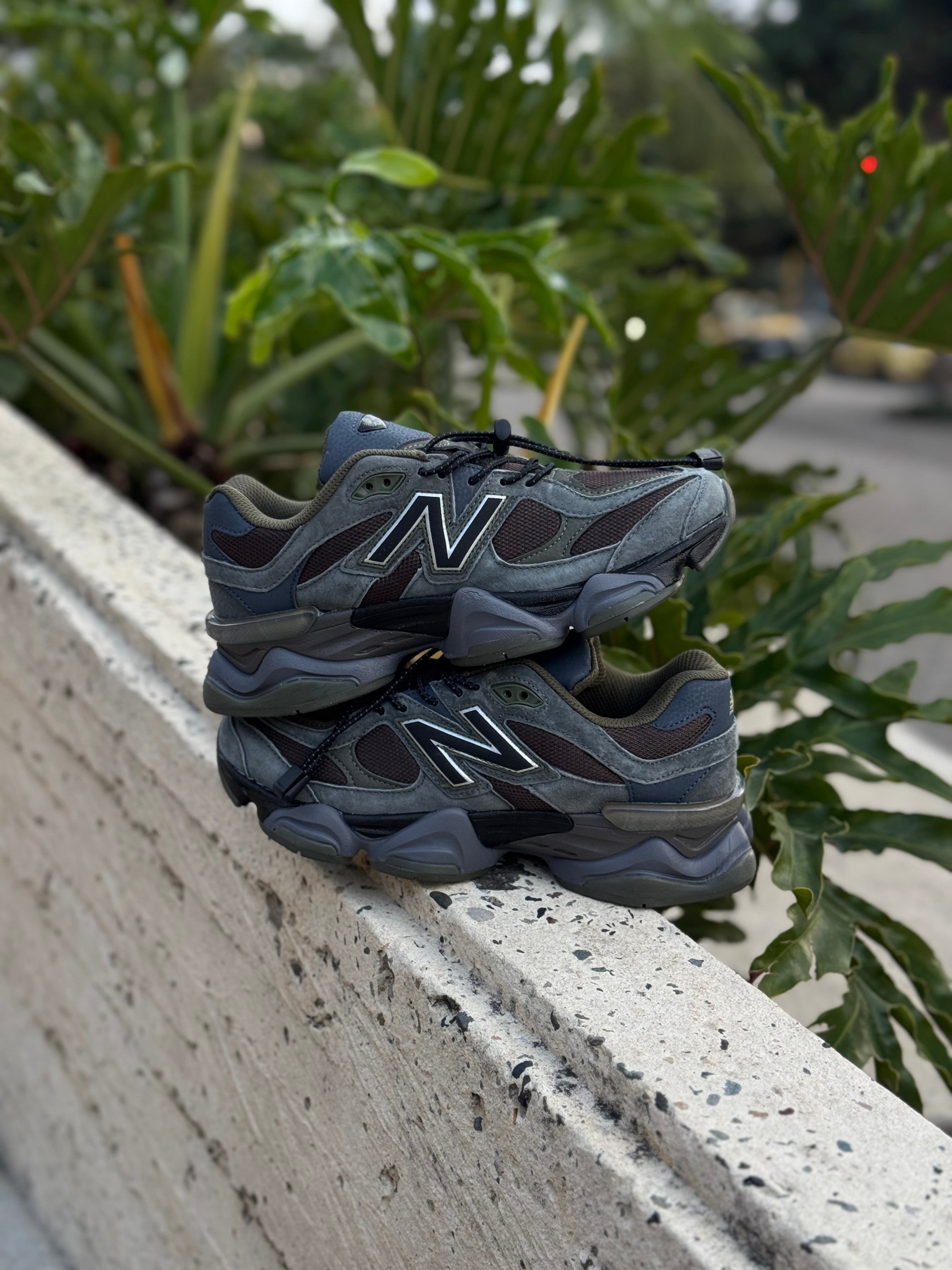 New Balance 9060 Blacktop Dark Moss Black