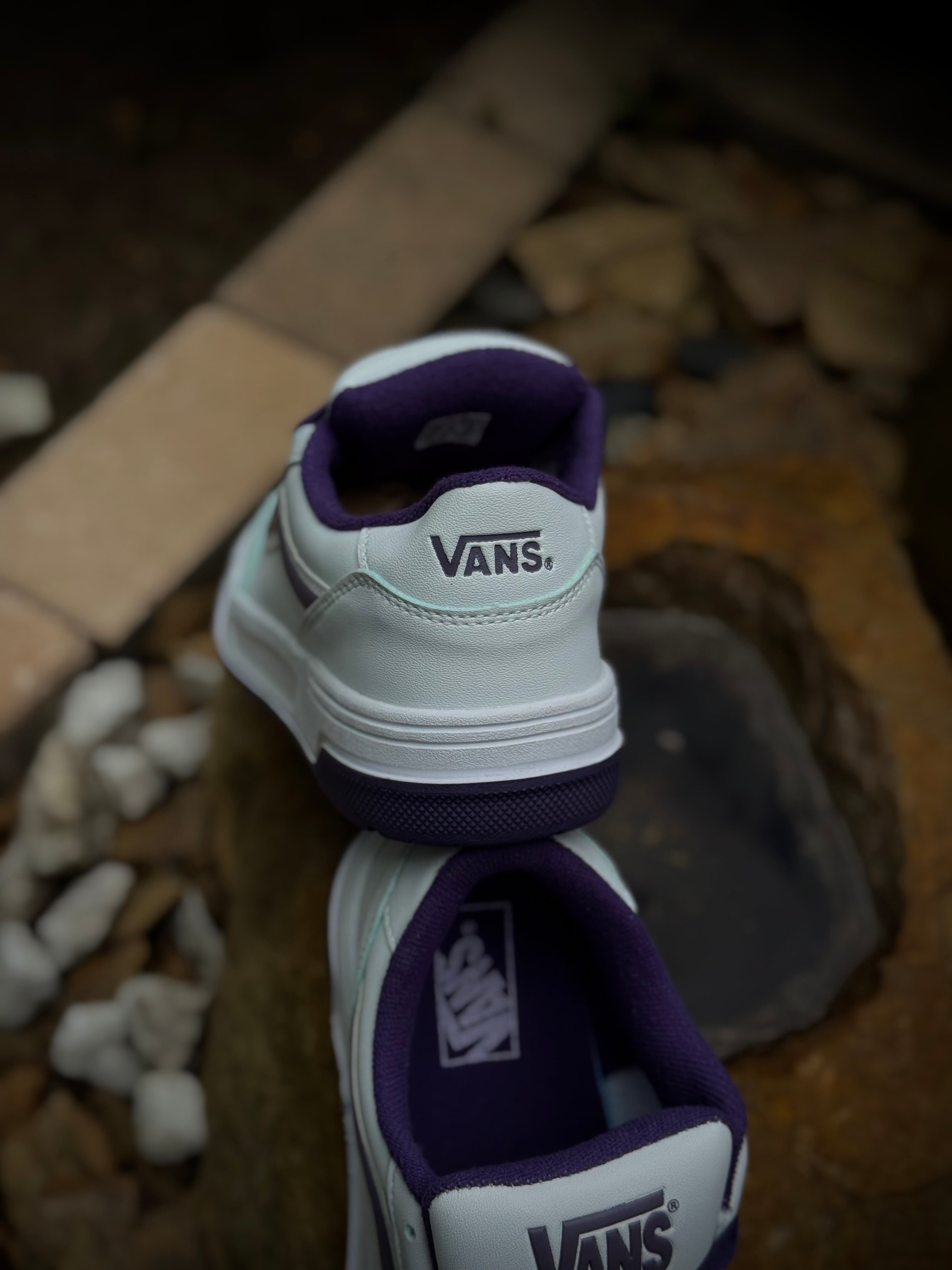 Vans Hylane Blanca/Morado