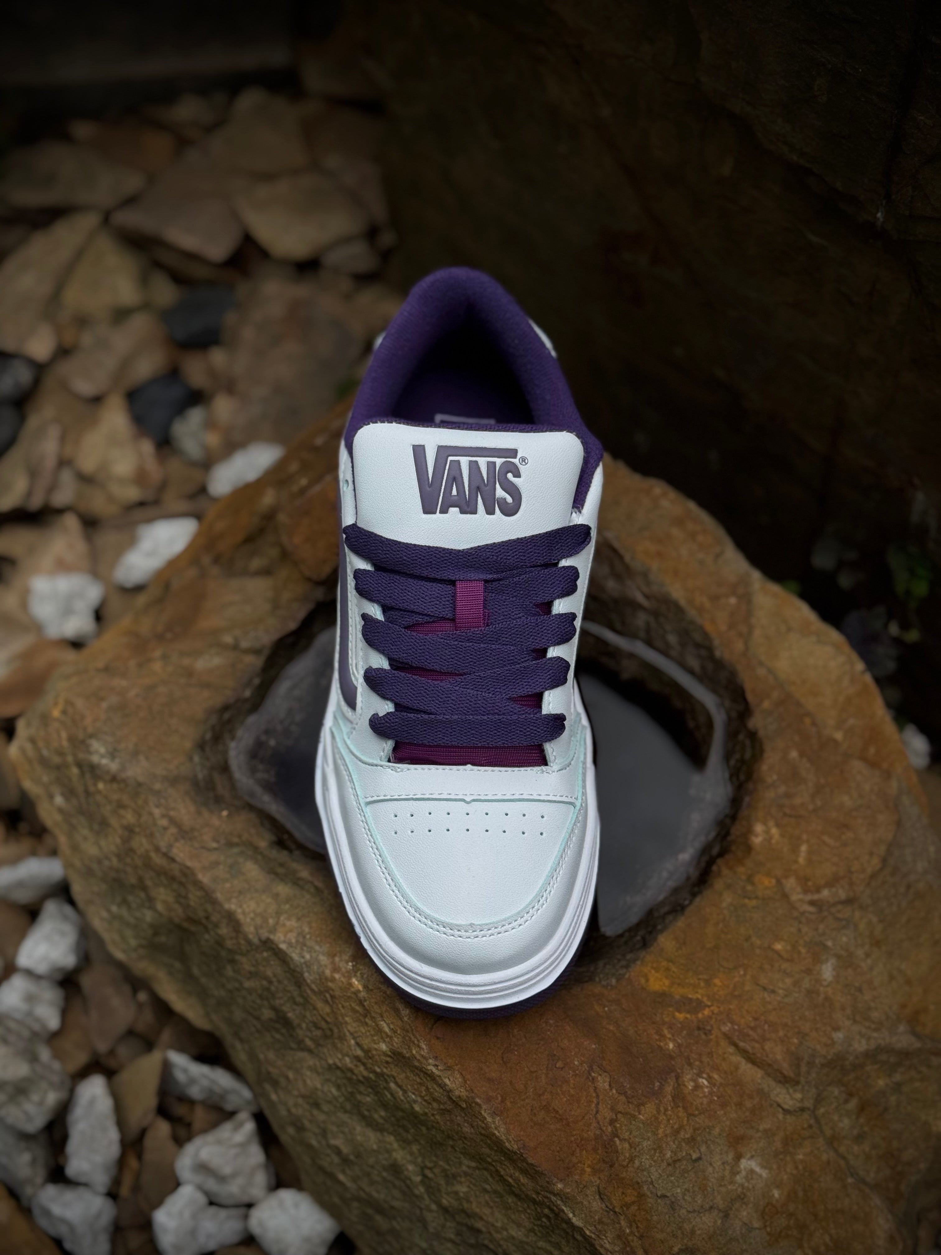 Vans Hylane Blanca/Morado
