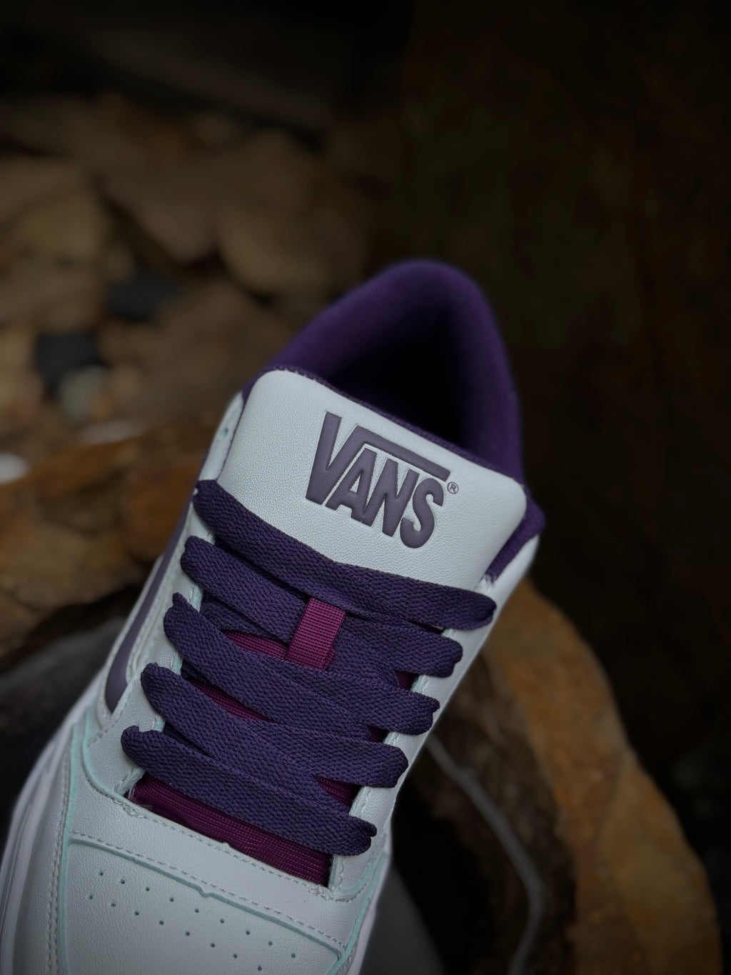Vans Hylane Blanca/Morado
