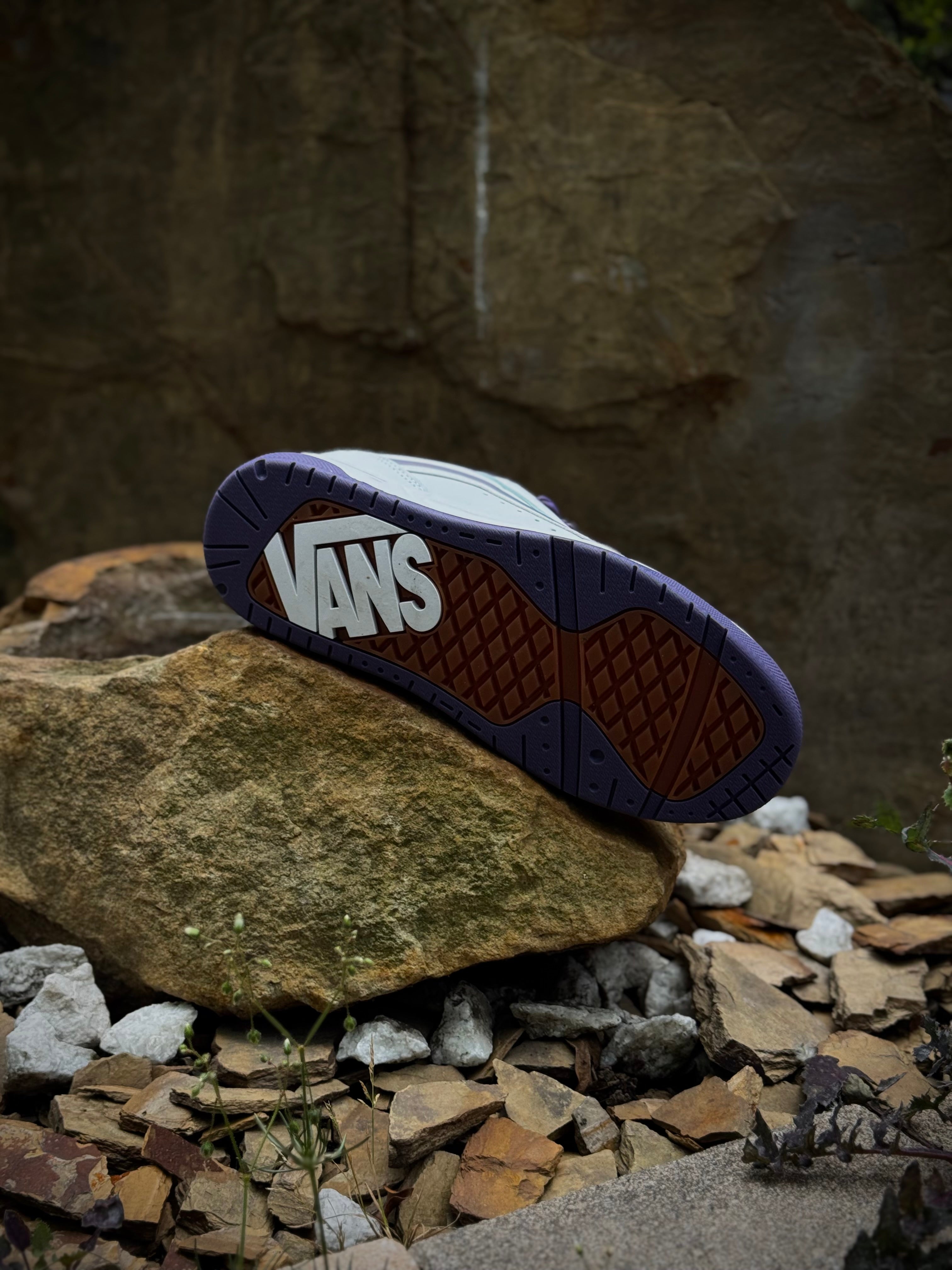 Vans Hylane Blanca/Morado