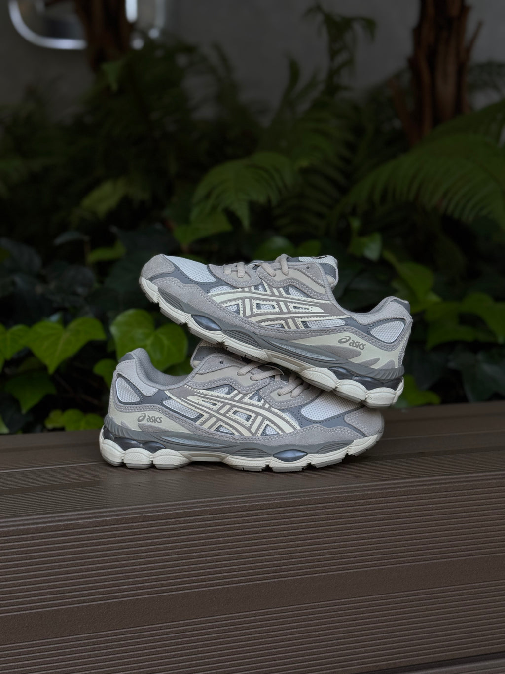 Asics Gel NYC Oyster Cream Grey