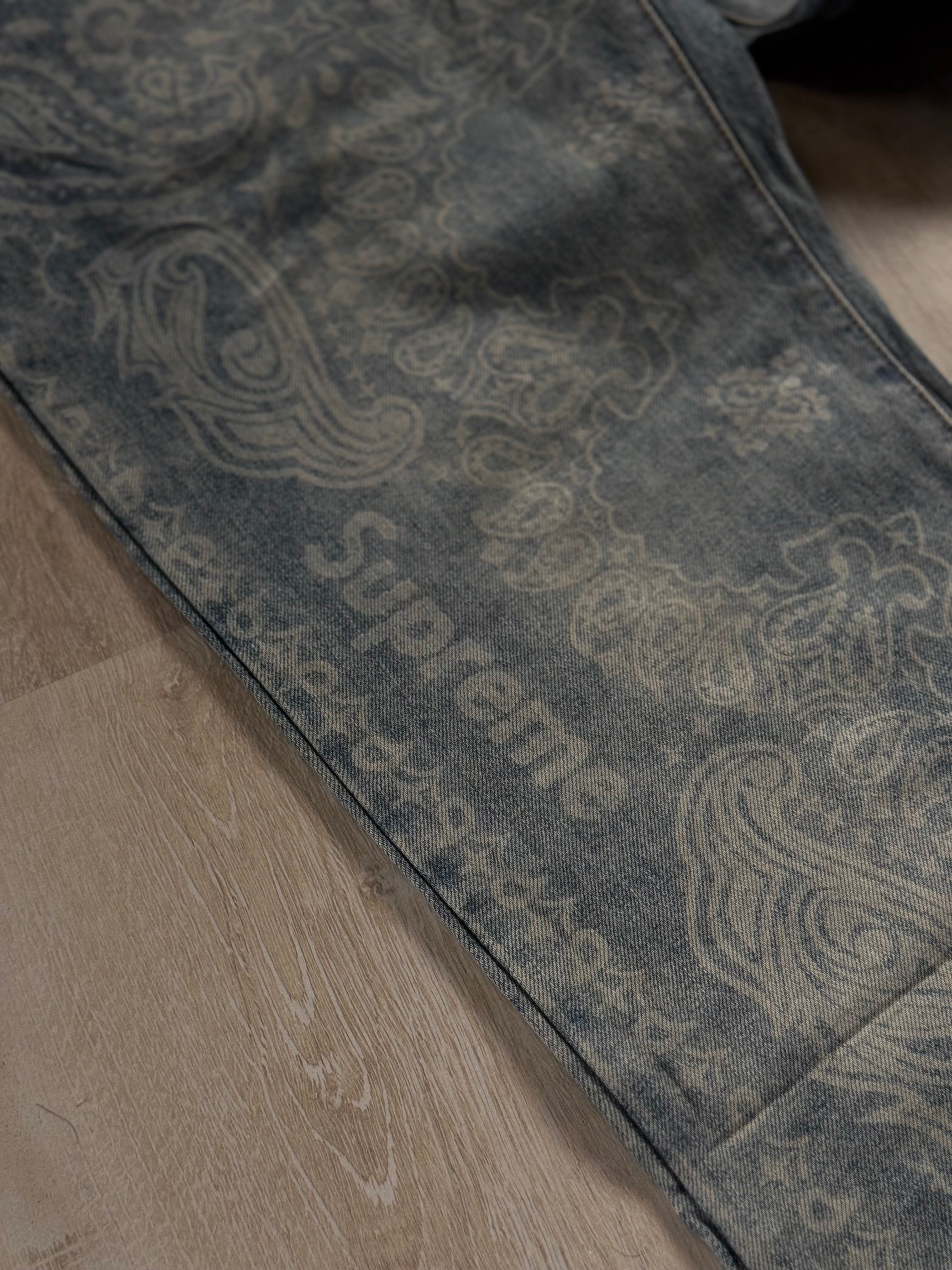 Supreme Bandana Baggy Jeans