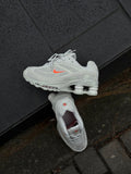 Nike Shox Ride 2 Light Bone and Turf Orange