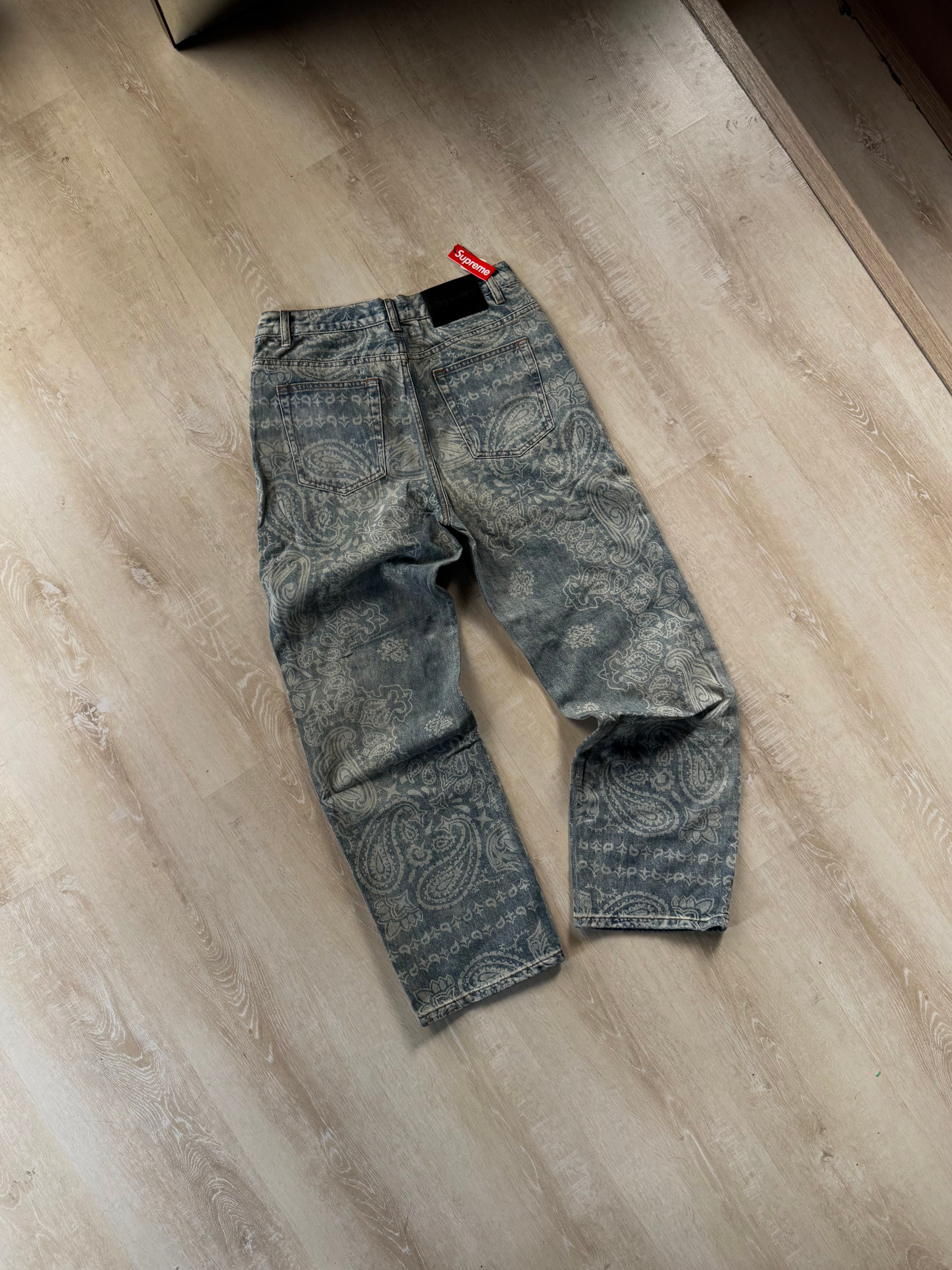 Supreme Bandana Baggy Jeans
