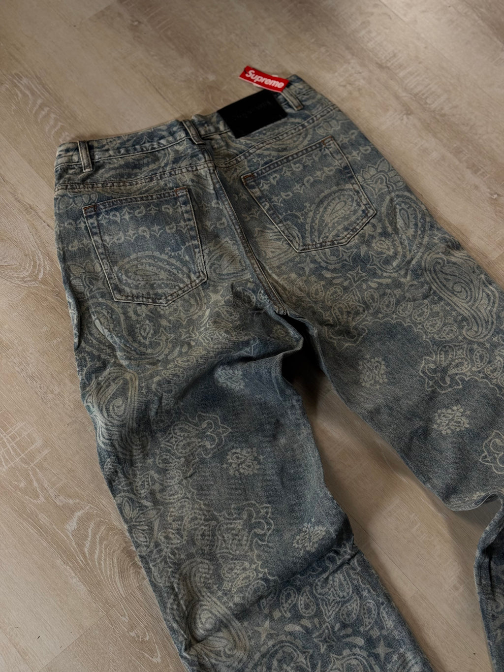 Supreme Bandana Baggy Jeans