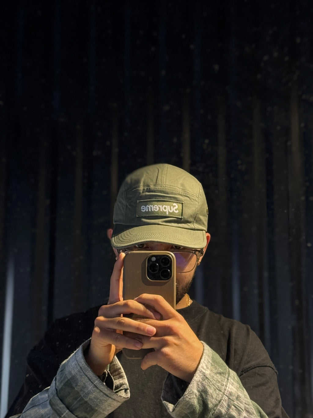 Supreme Military Camp Cap Olive Green