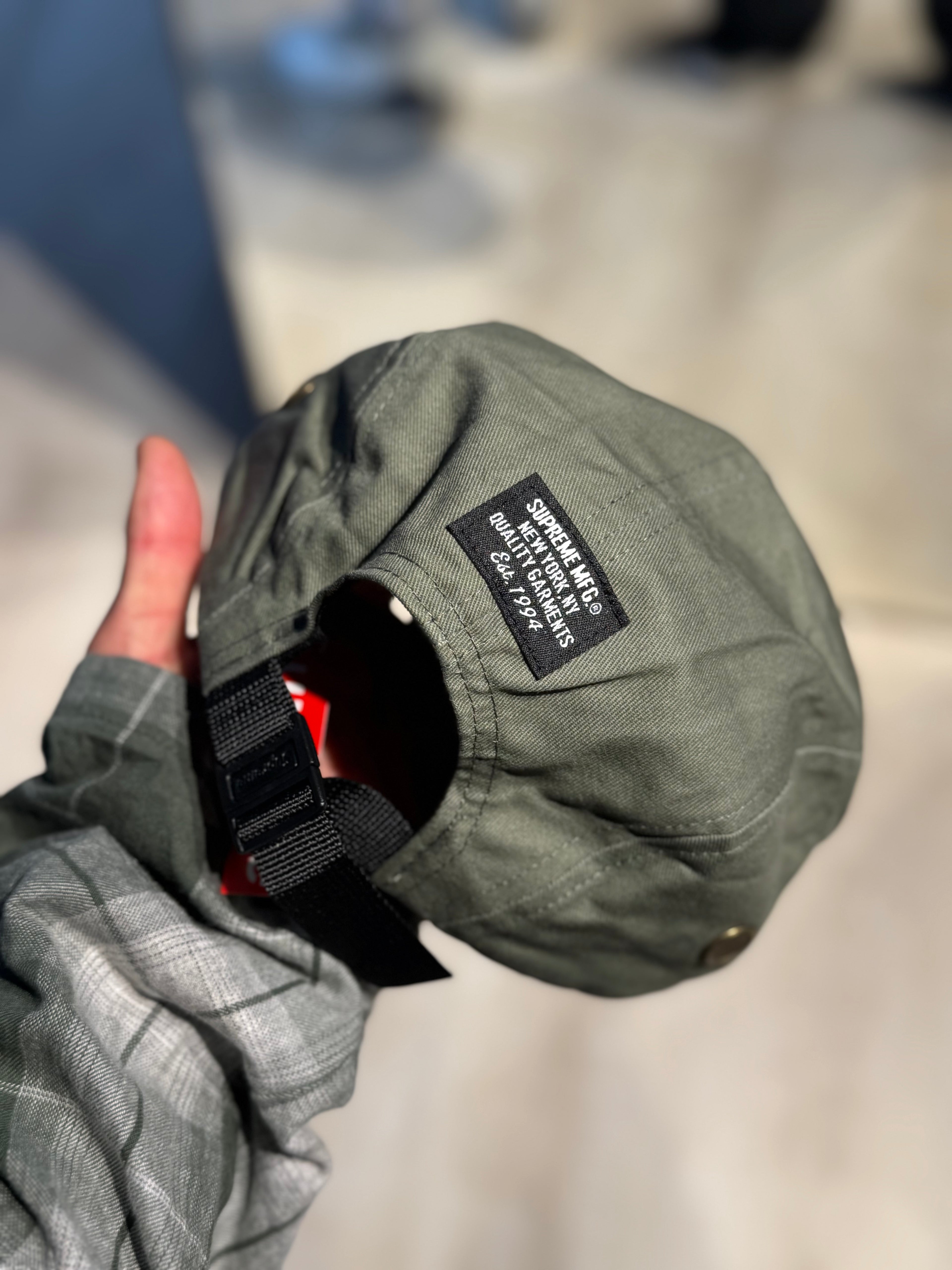 Supreme Military Camp Cap Olive Green