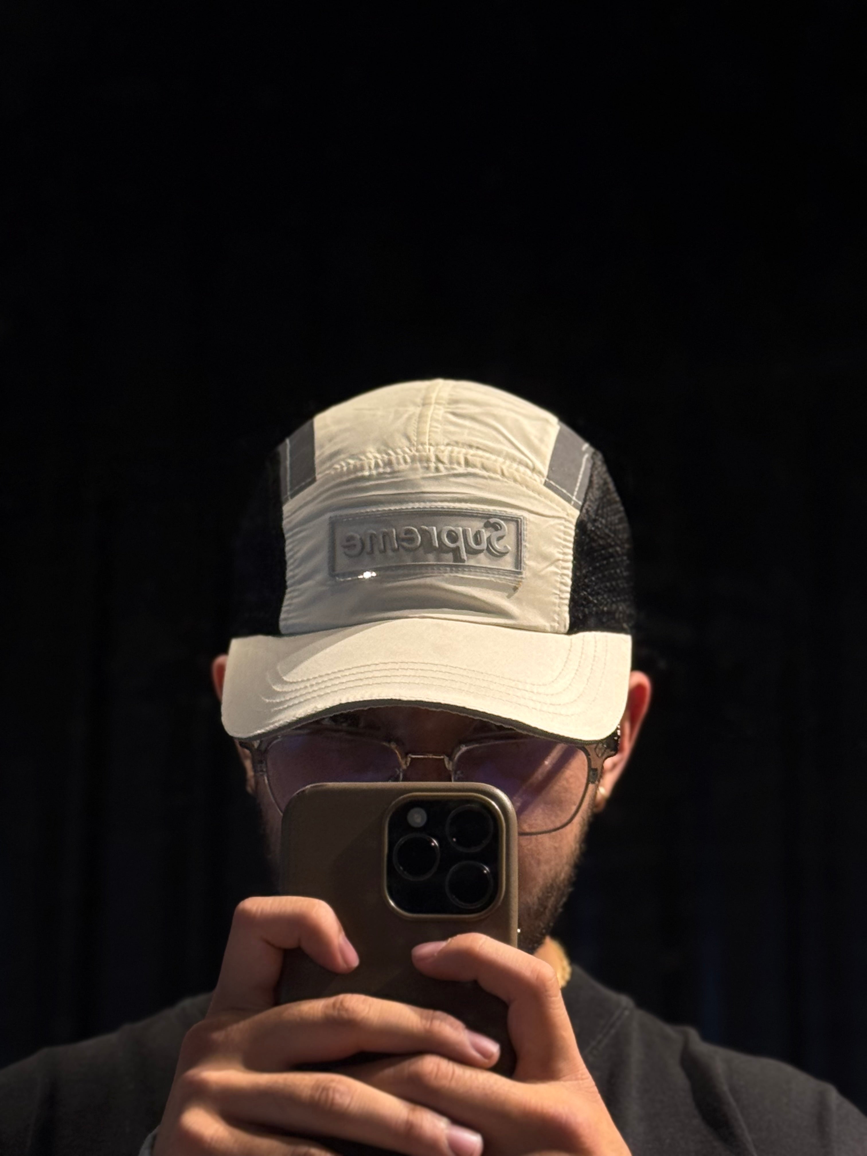 Supreme Side Mesh Camp Cap